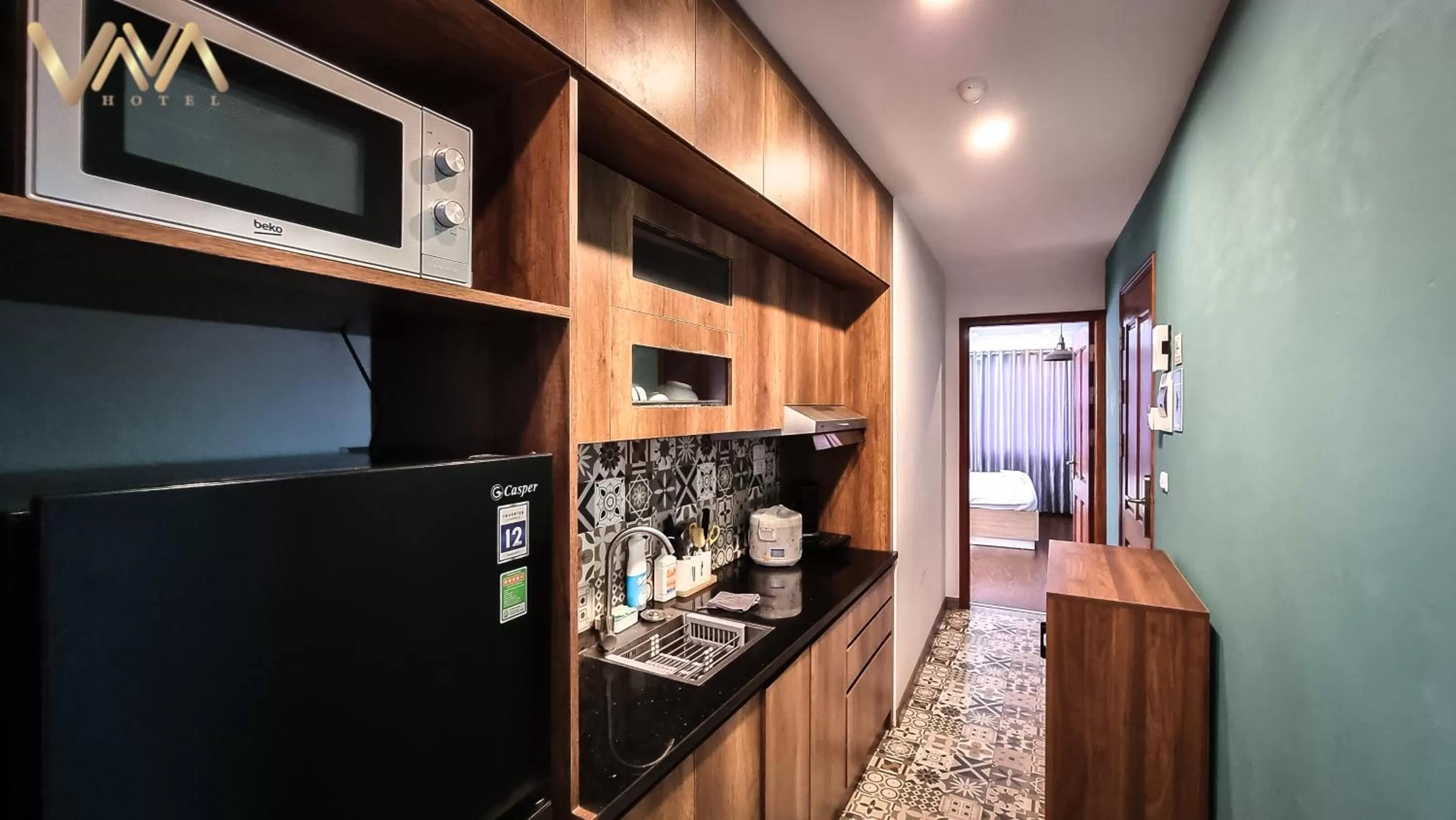 Kitchen or kitchenette in VNAHOMES Serviced Apartment