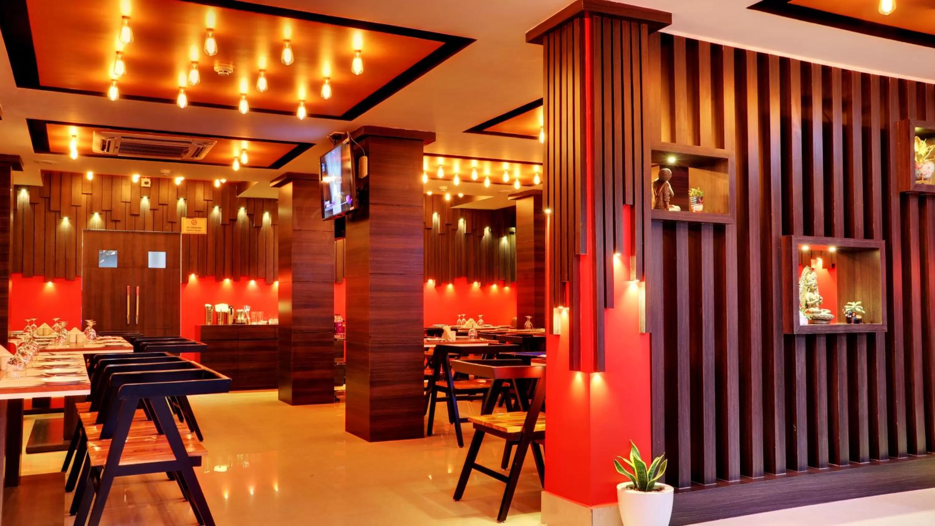 Restaurant/places to eat in Bharalu Residency