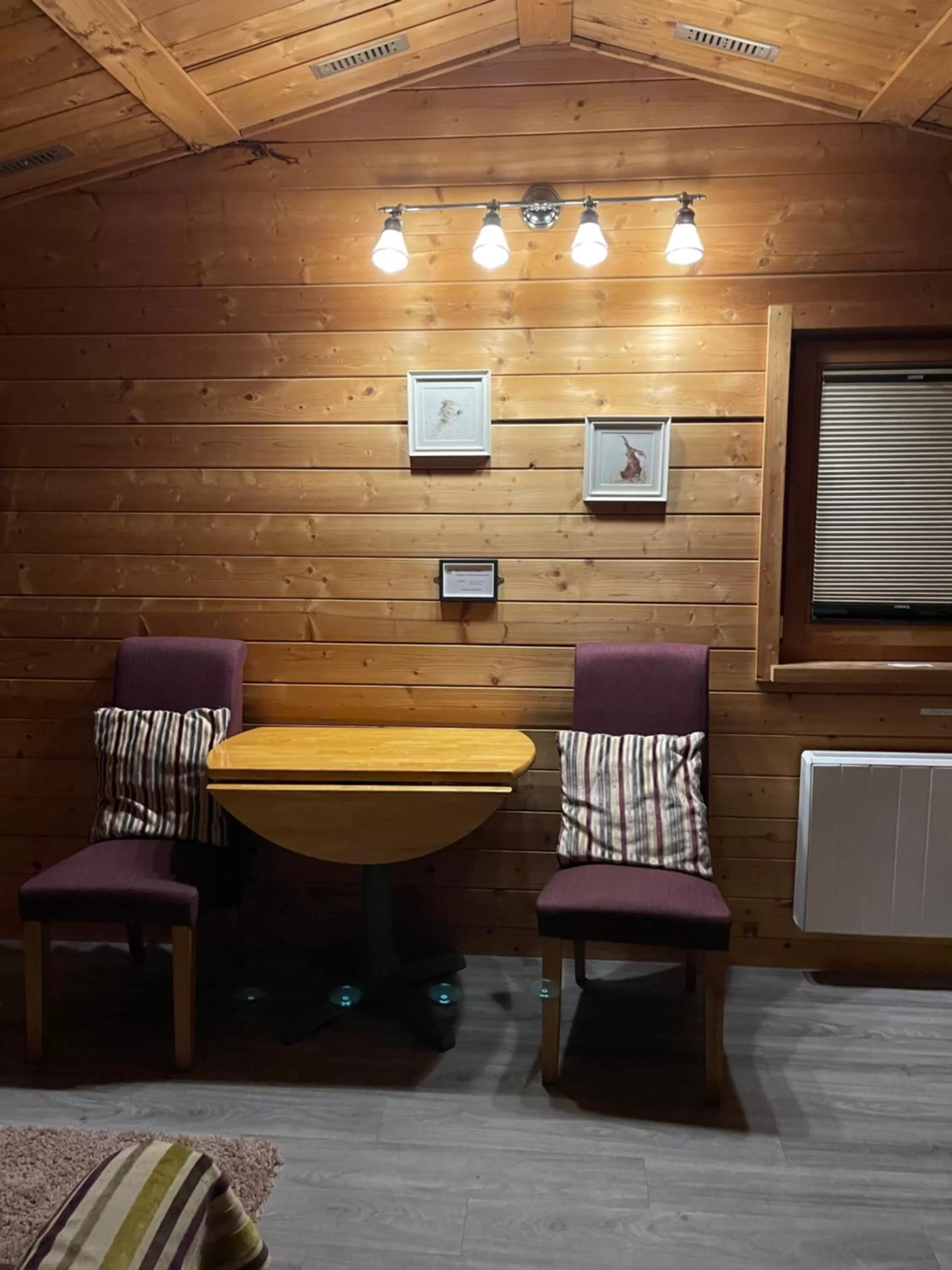 Living room in West View Lodge