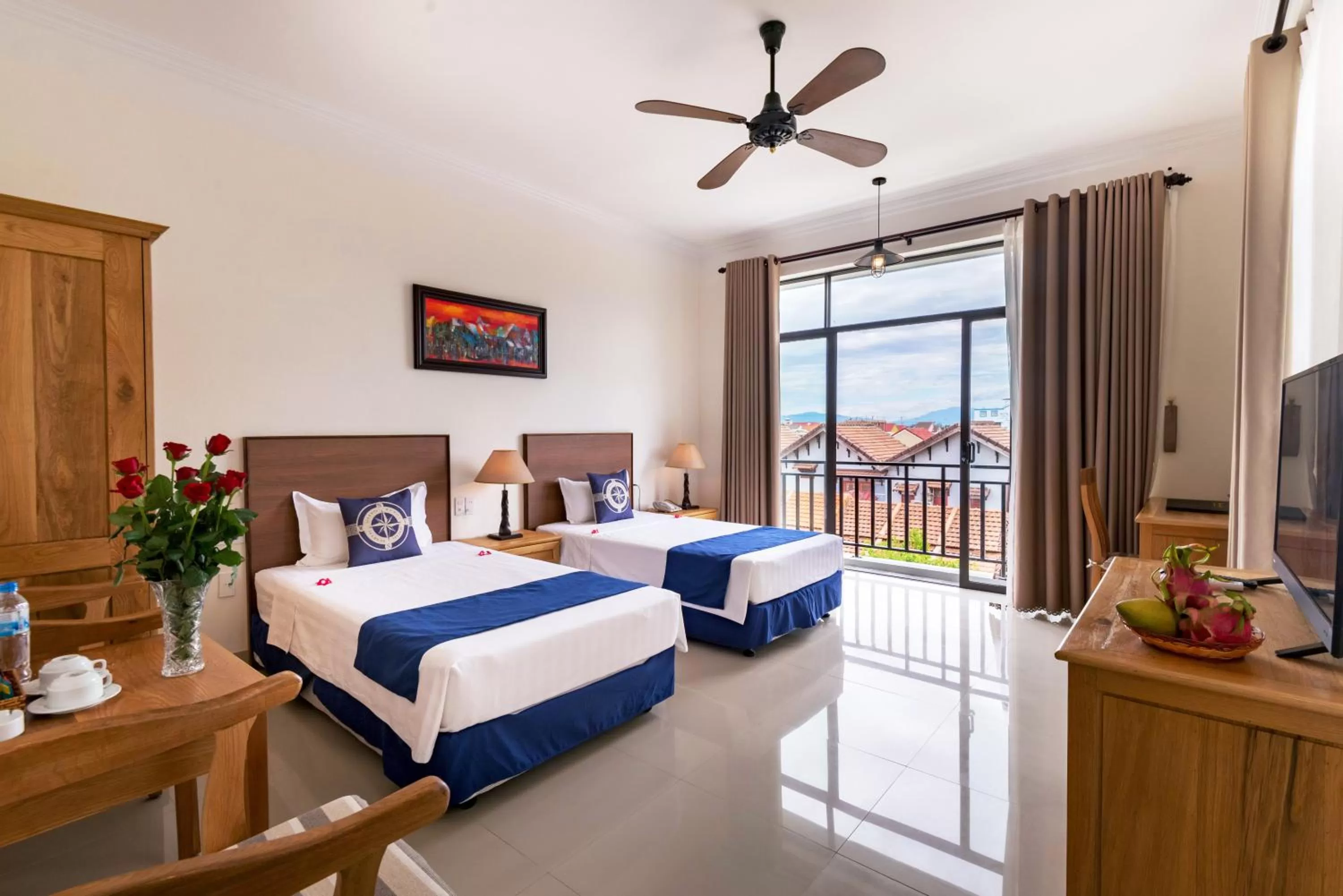 View (from property/room), Bed in Santa Sea Villa