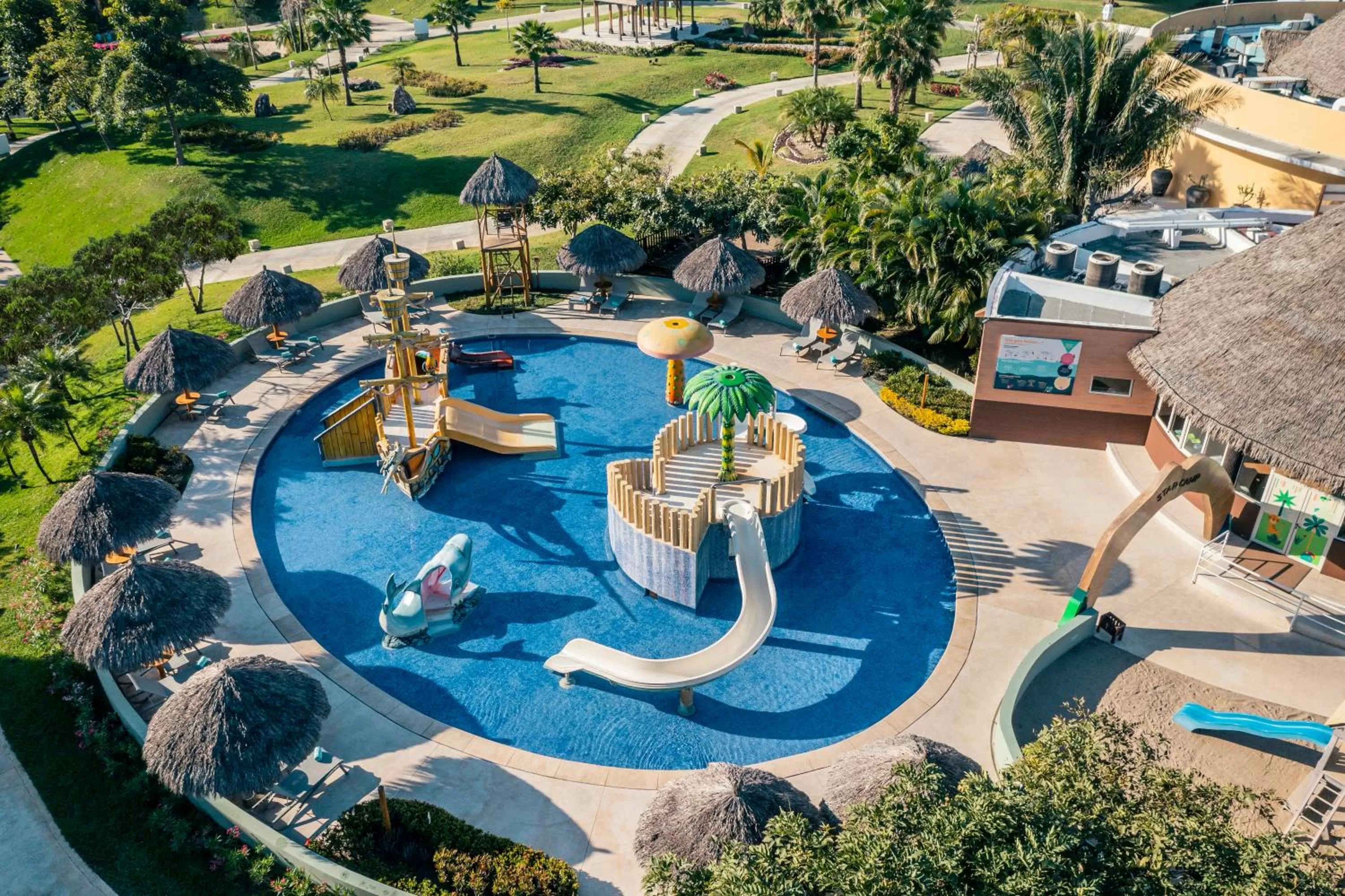 Aqua park in Iberostar Selection Playa Mita - All Inclusive