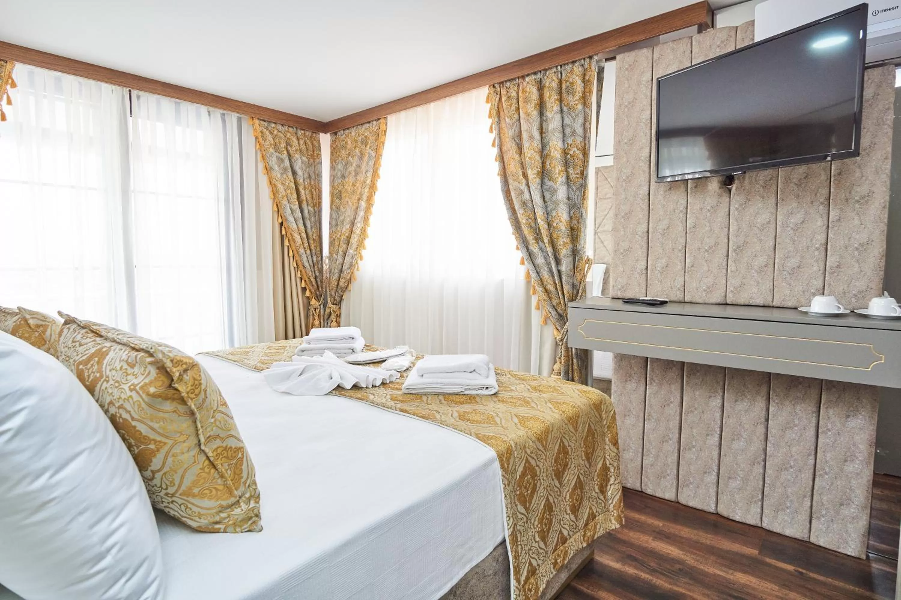 Bed in Sultan Suleyman Palace Hotel & Spa