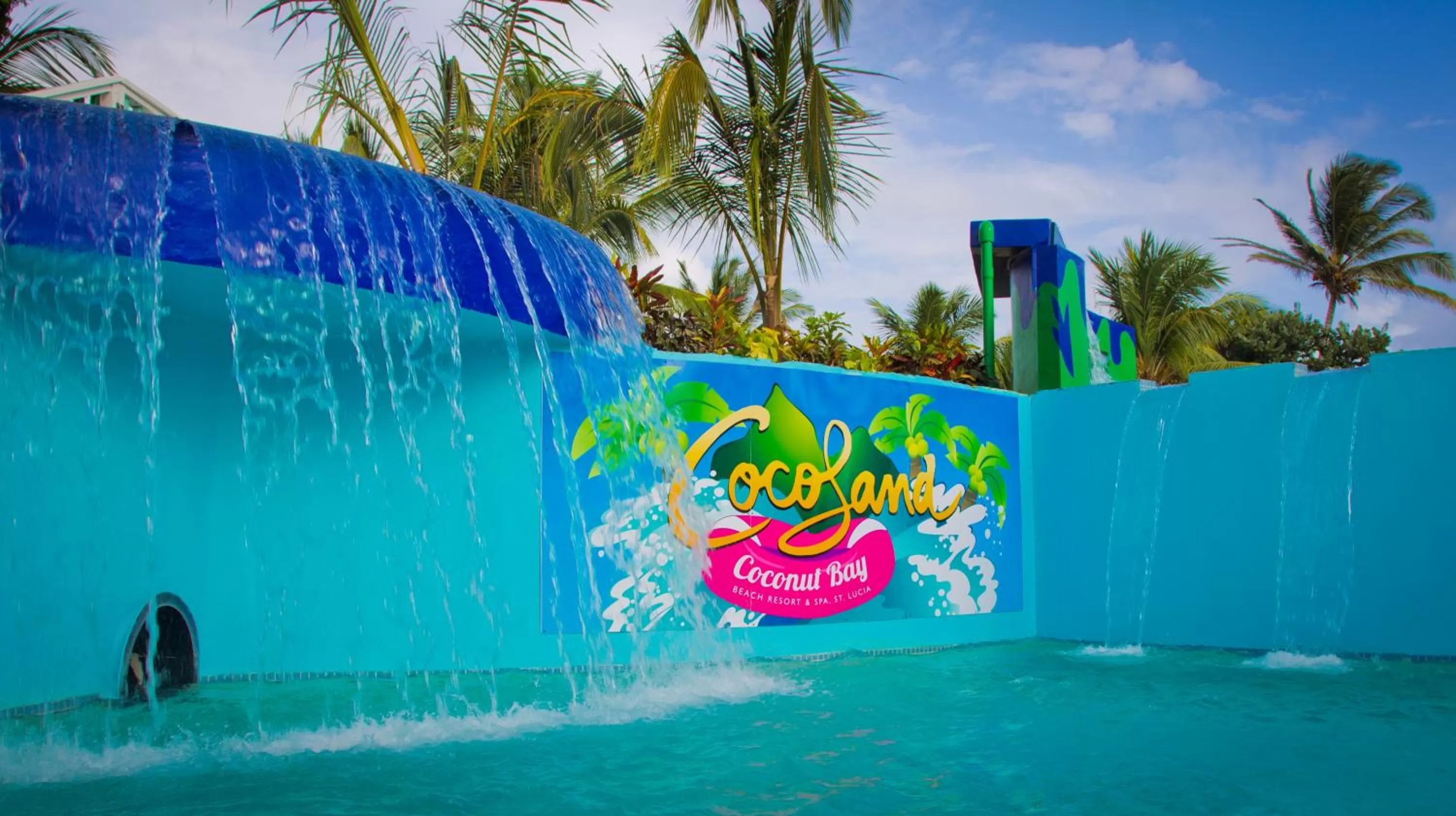 Aqua park in Coconut Bay Beach Resort & Spa All Inclusive