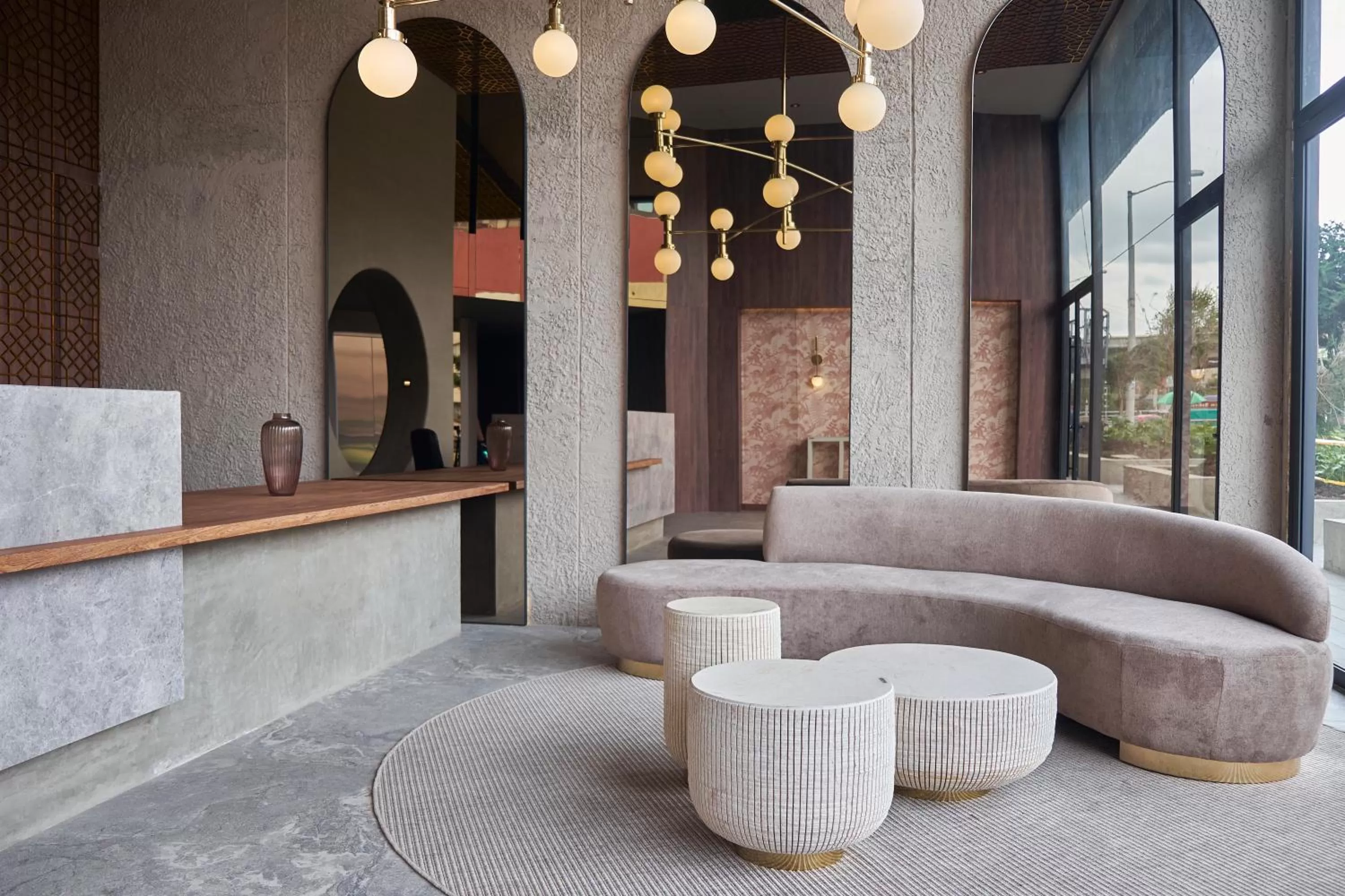 Lobby or reception in ICON 100 Luxury Apartasuites