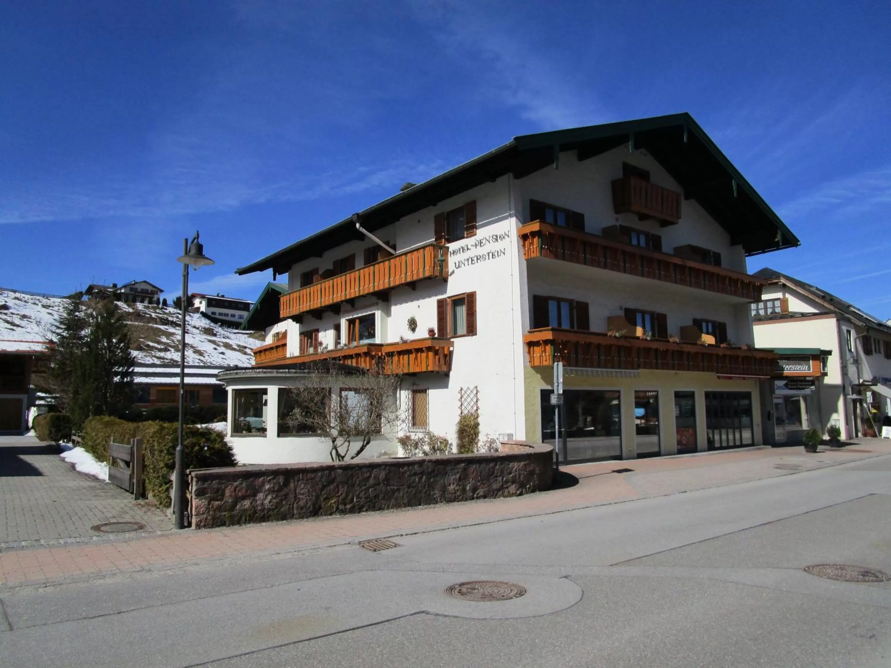 Facade/entrance in Pension Unterstein