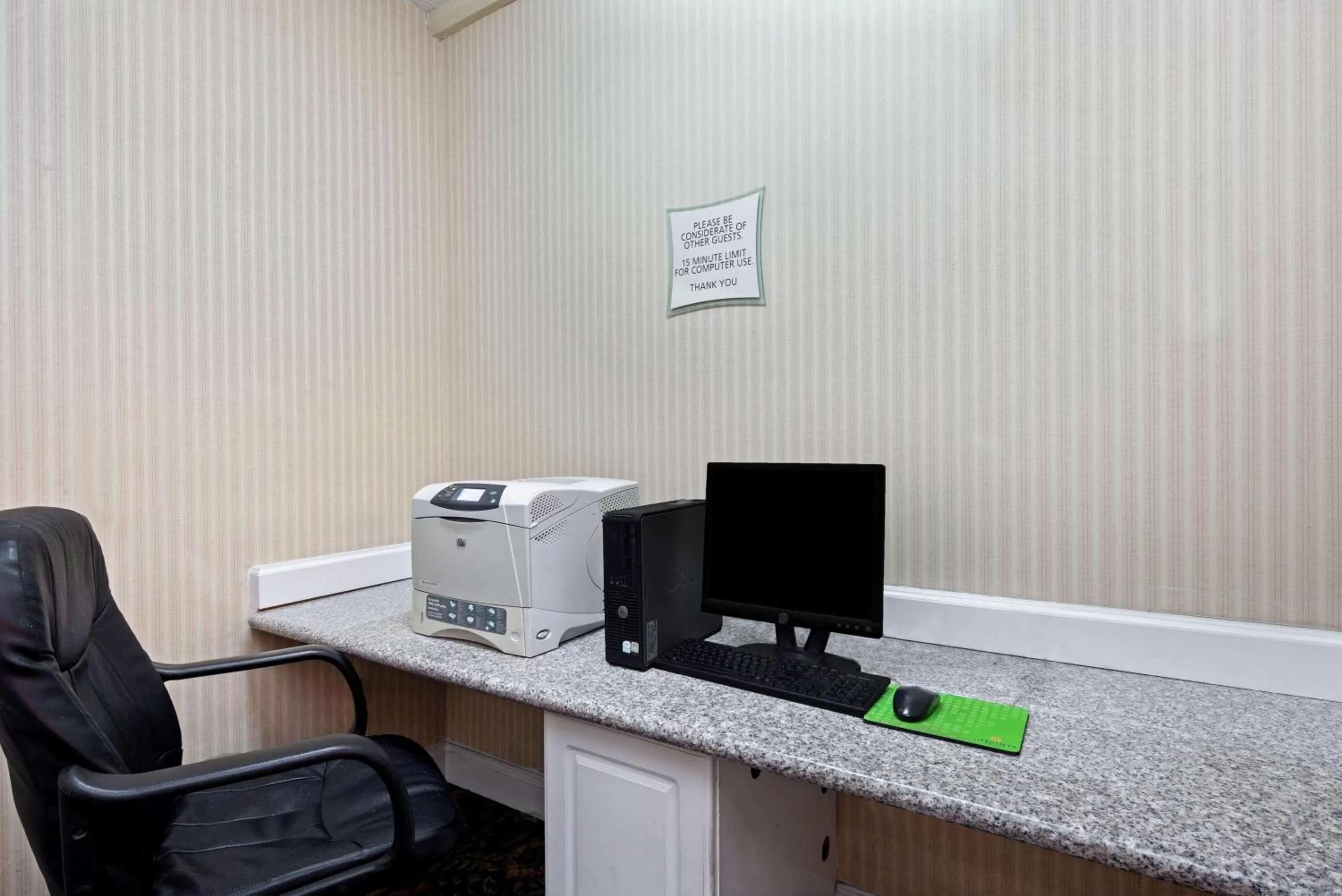 On site in La Quinta Inn by Wyndham Berkeley