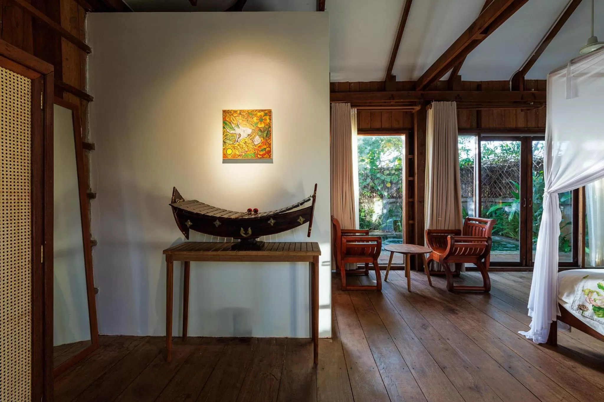 Bedroom in Dontrei Villa Angkor