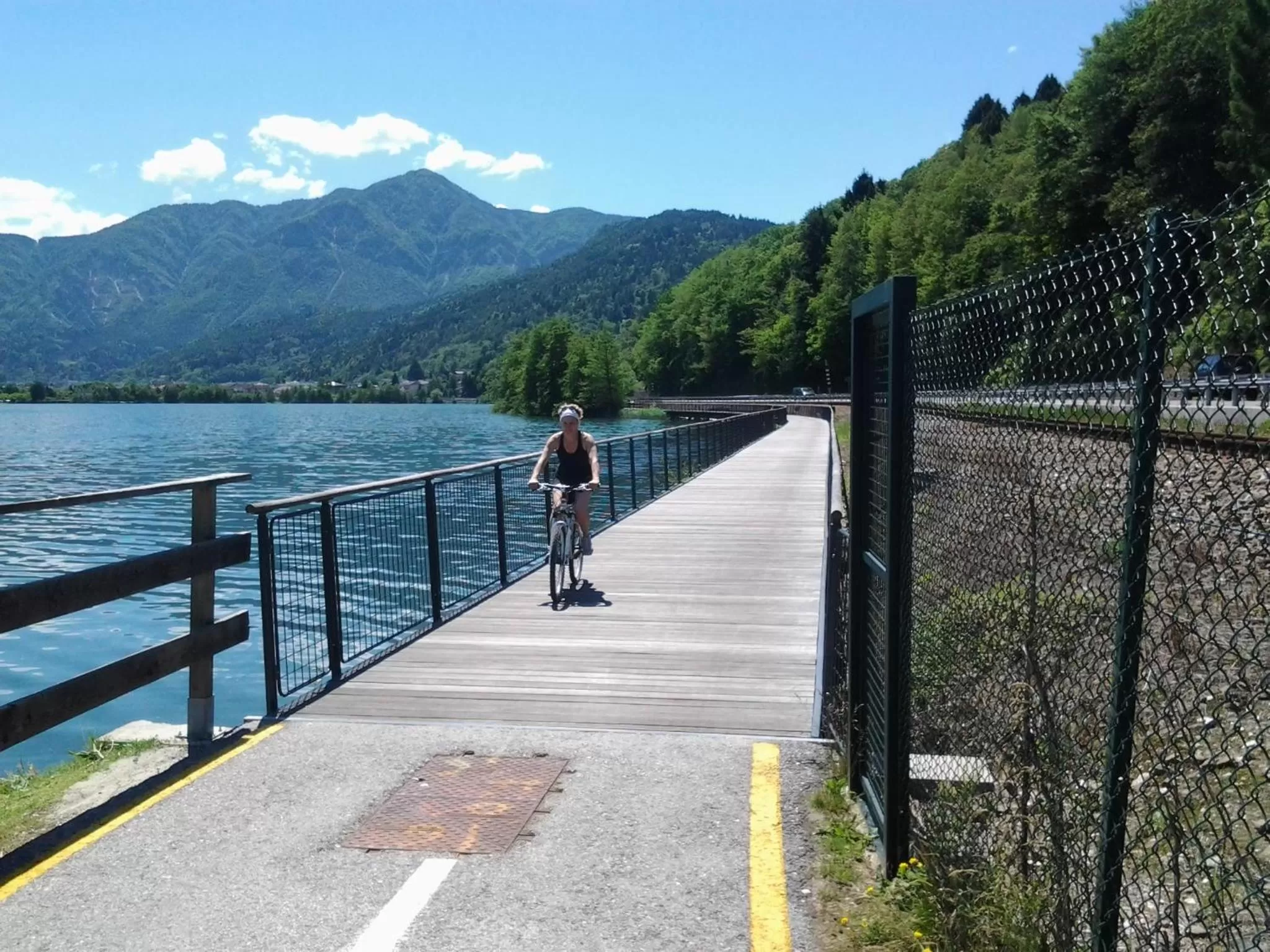 Cycling in Agritur Airone Bed & Camping