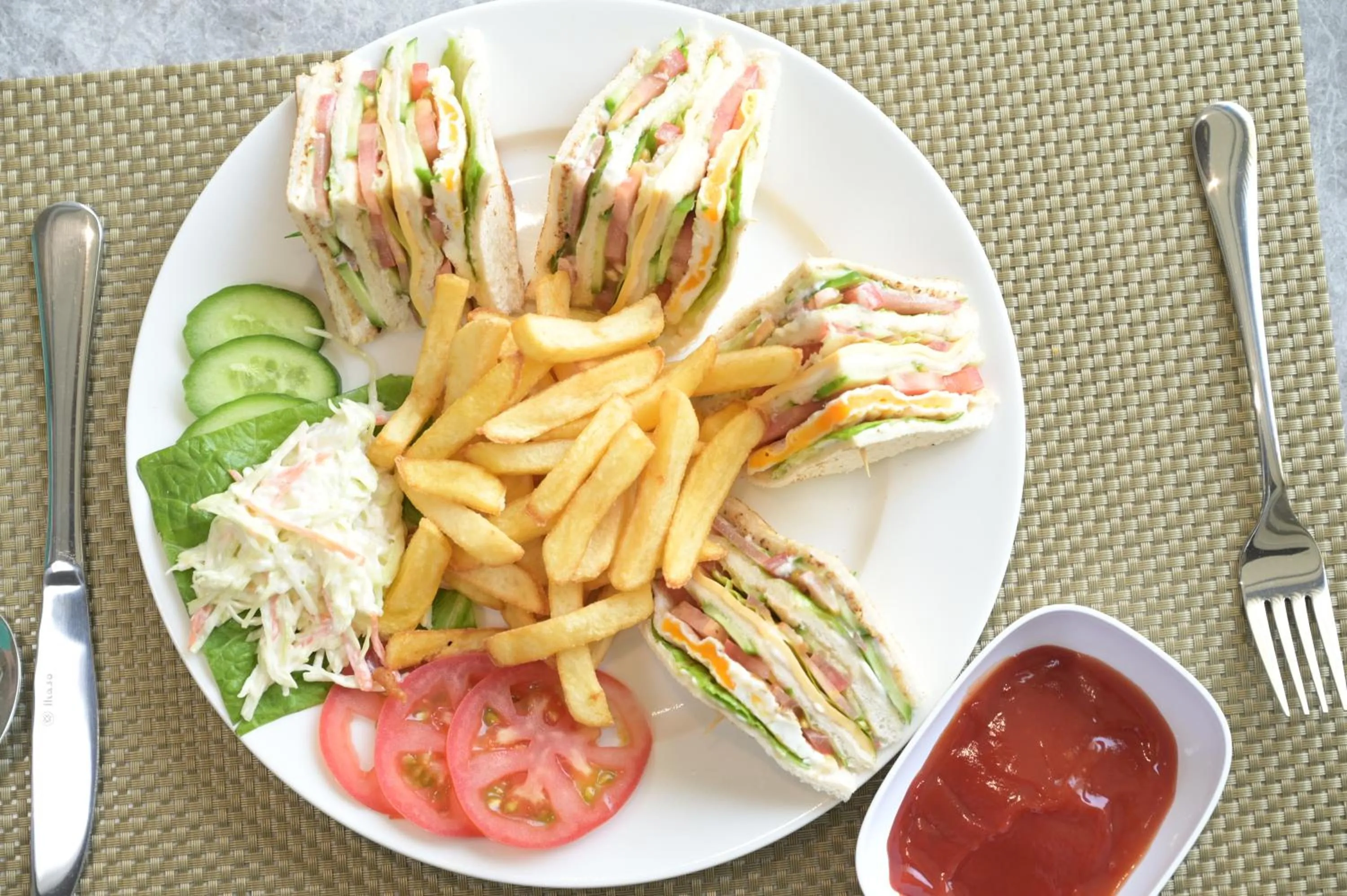 Restaurant/places to eat in Garden City Hotel Dubai