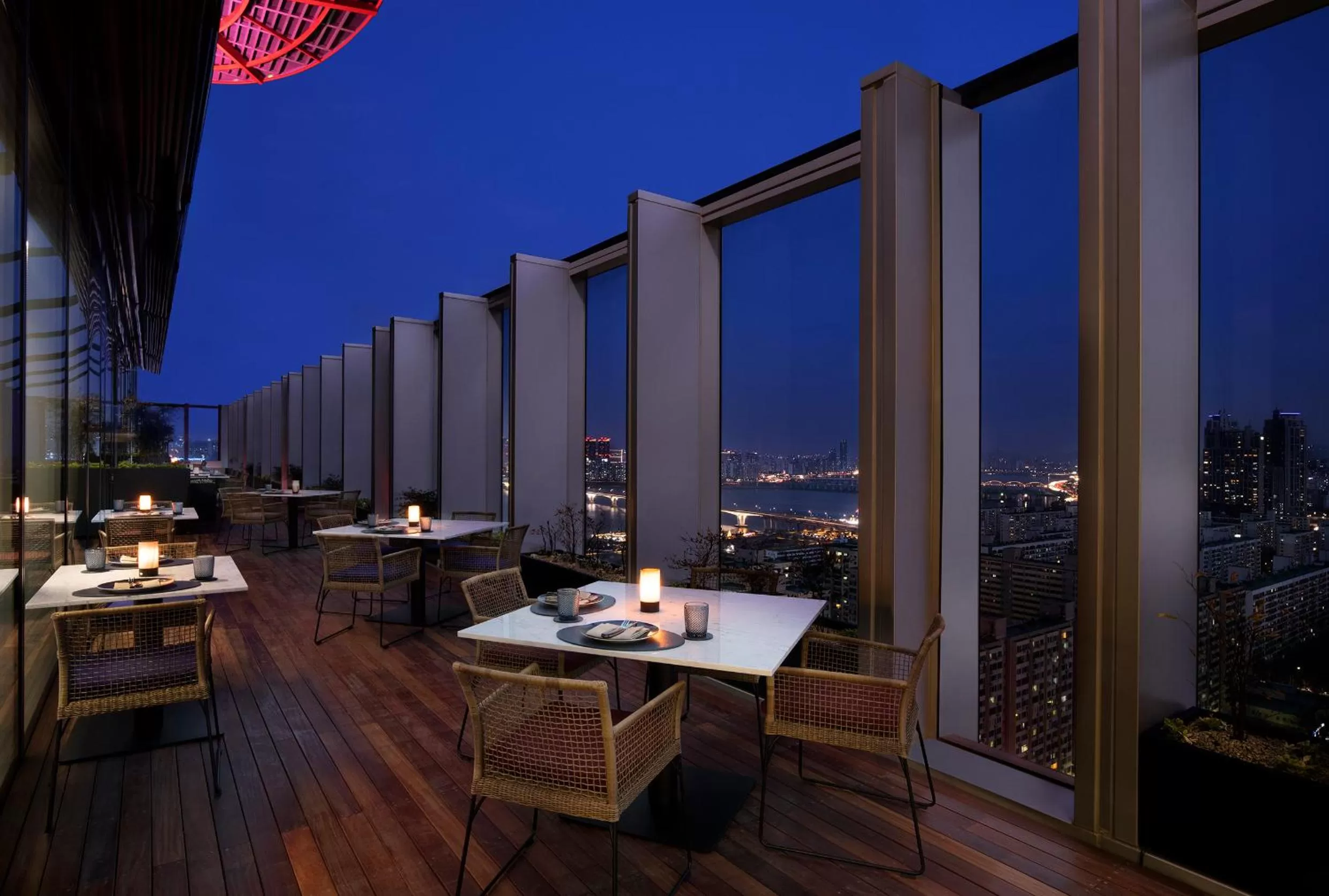 Balcony/Terrace in Fairmont Ambassador Seoul