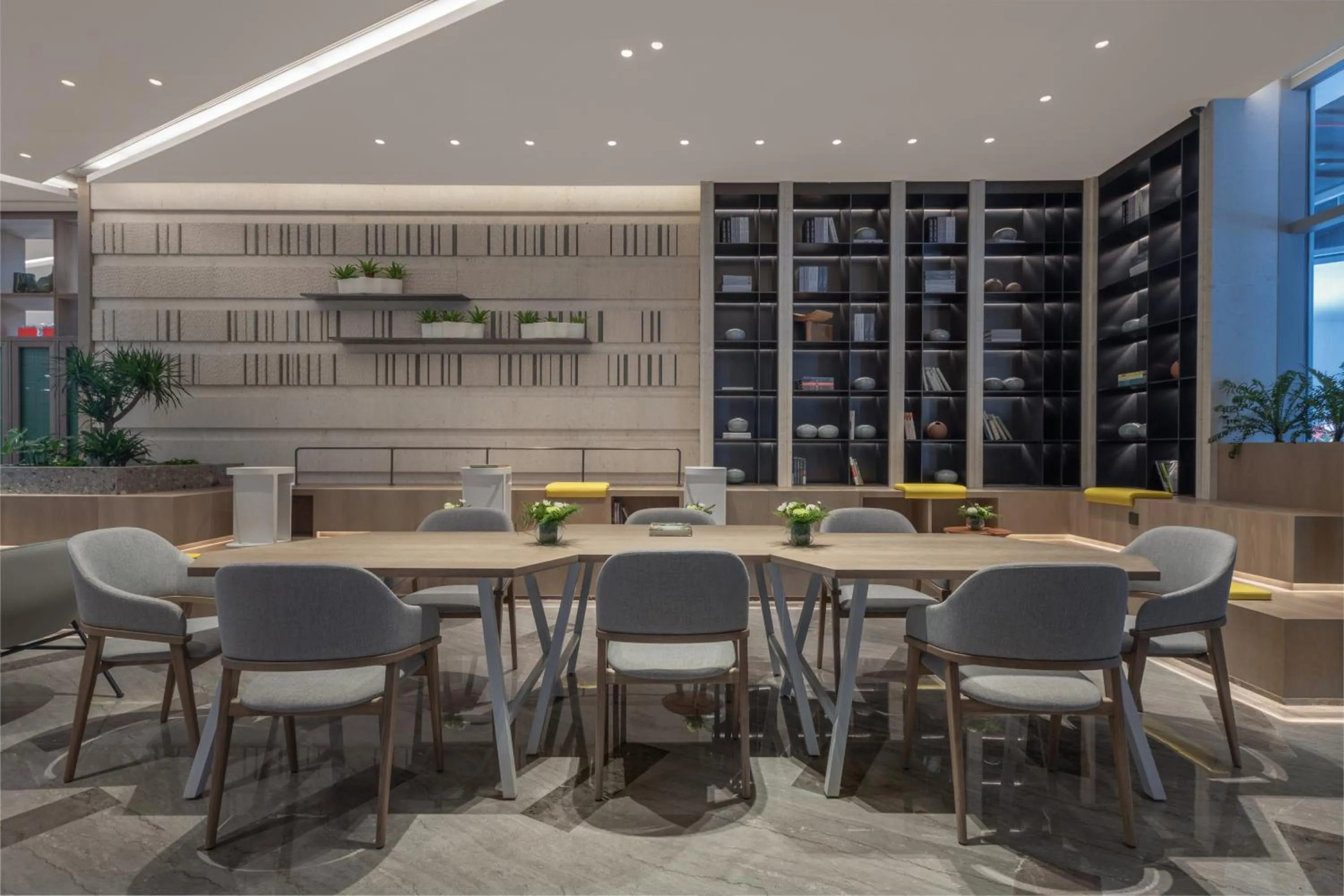 Living room in EVEN Hotels Shenzhen Guangming Cloud Park by IHG