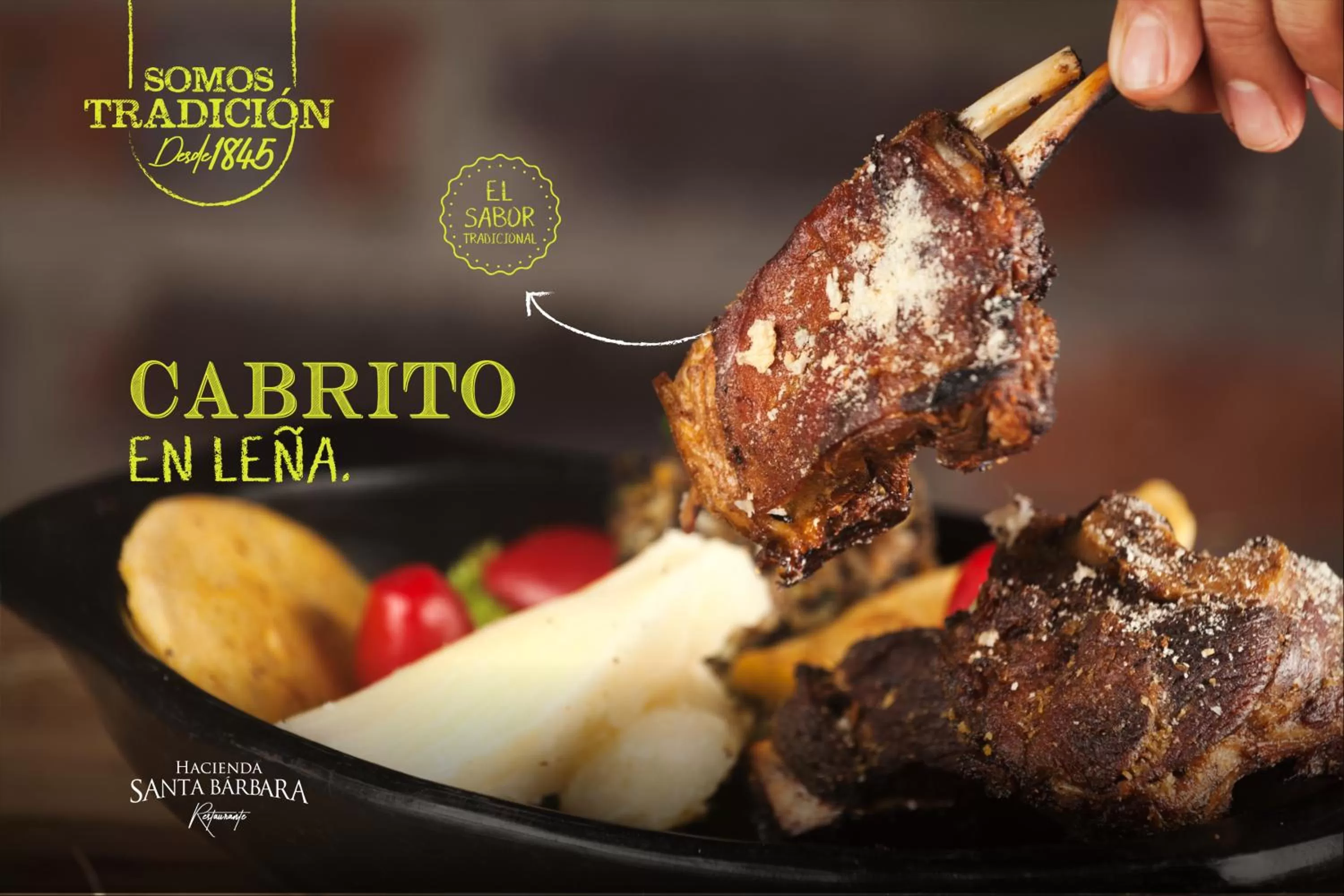 Restaurant/places to eat in Hotel Hacienda Santa Barbara