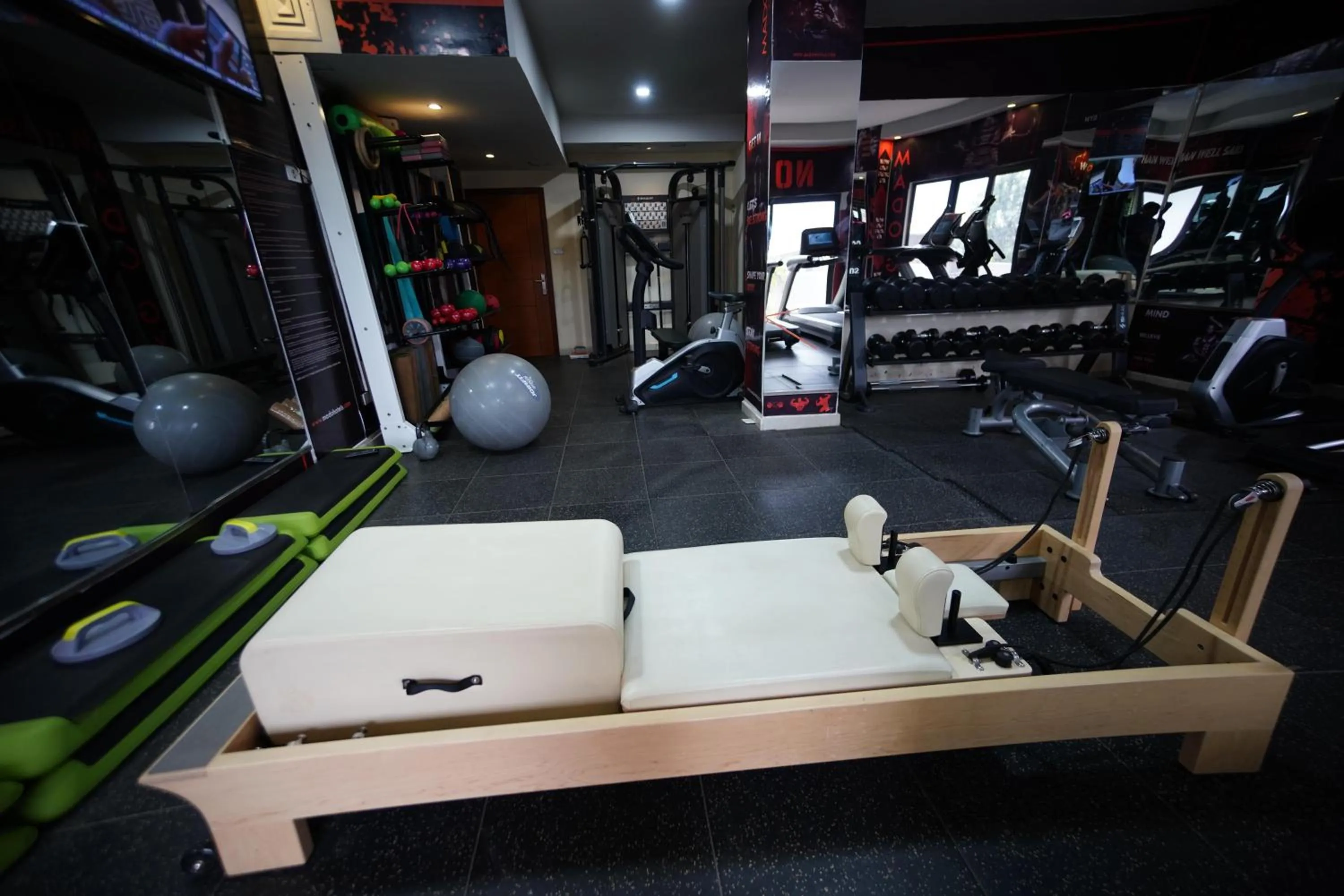 Fitness centre/facilities in Mado Hotel