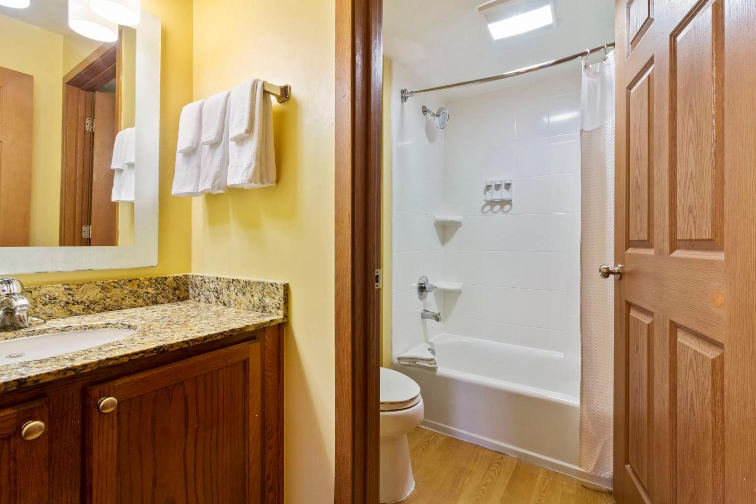 Shower in Extended Stay America Suites - St Louis - Fenton