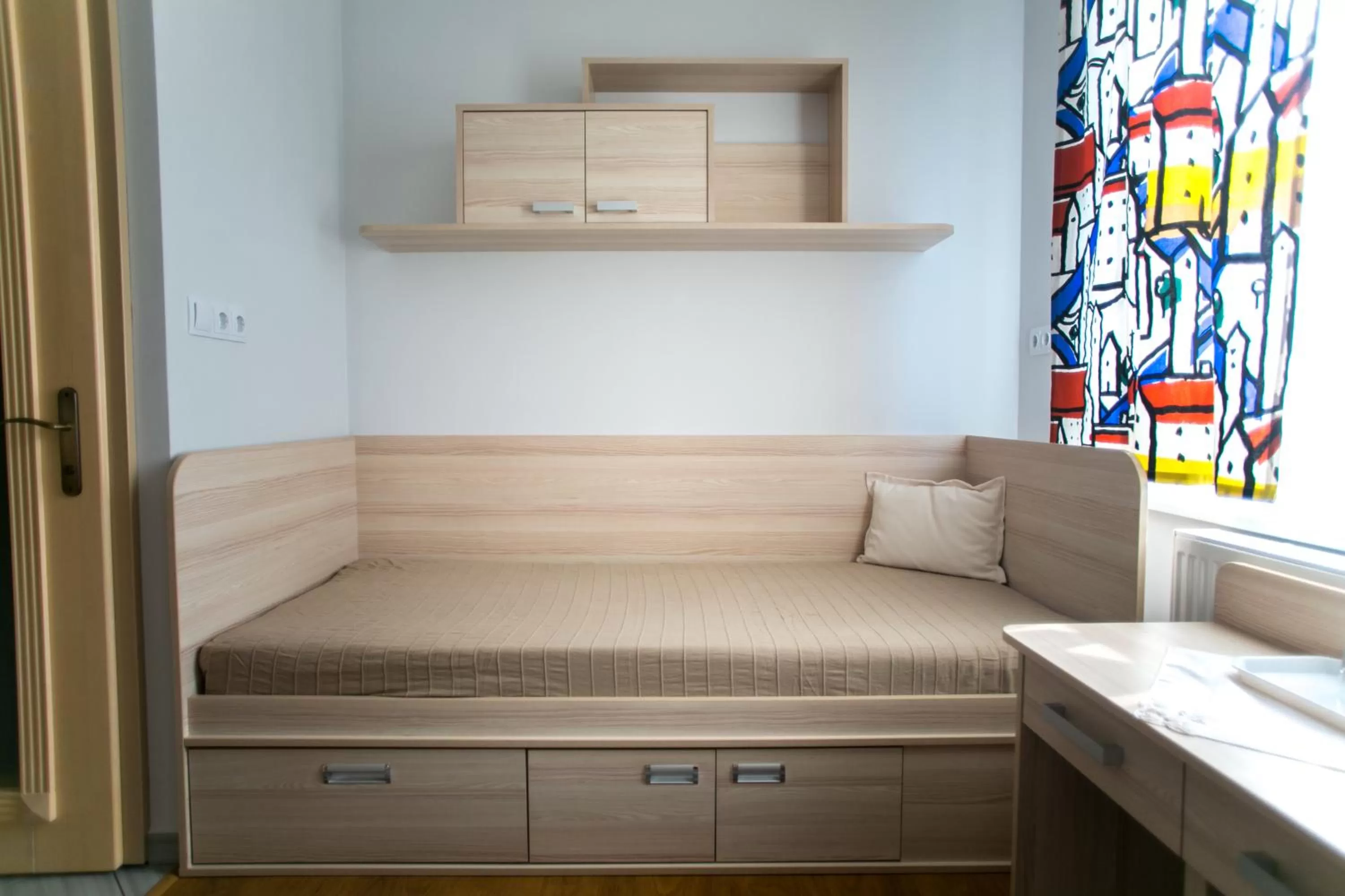 Bed in Tulipan Hotel Aquapark