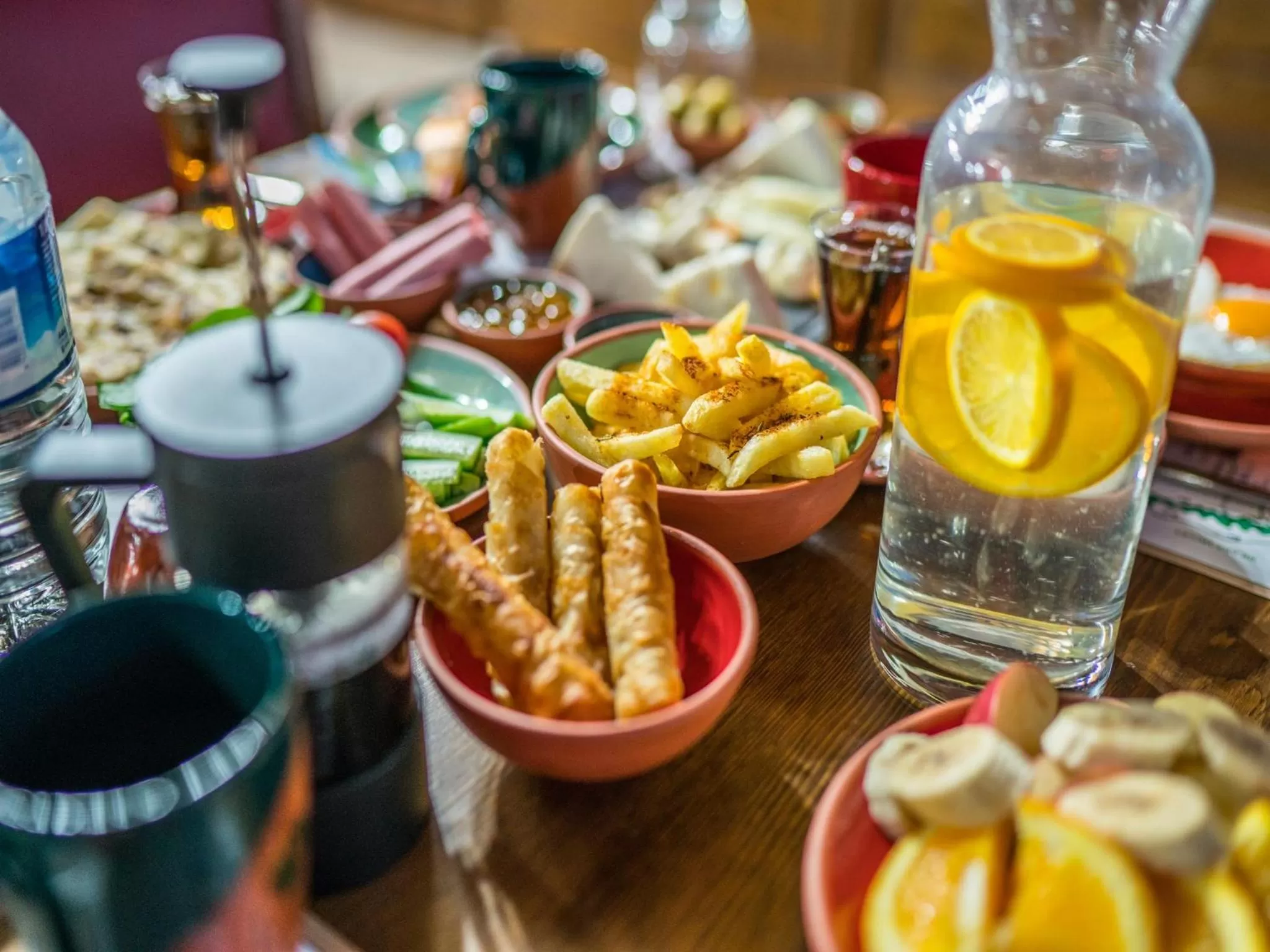 Continental breakfast in Lucky Cave Hotel Cappadocia