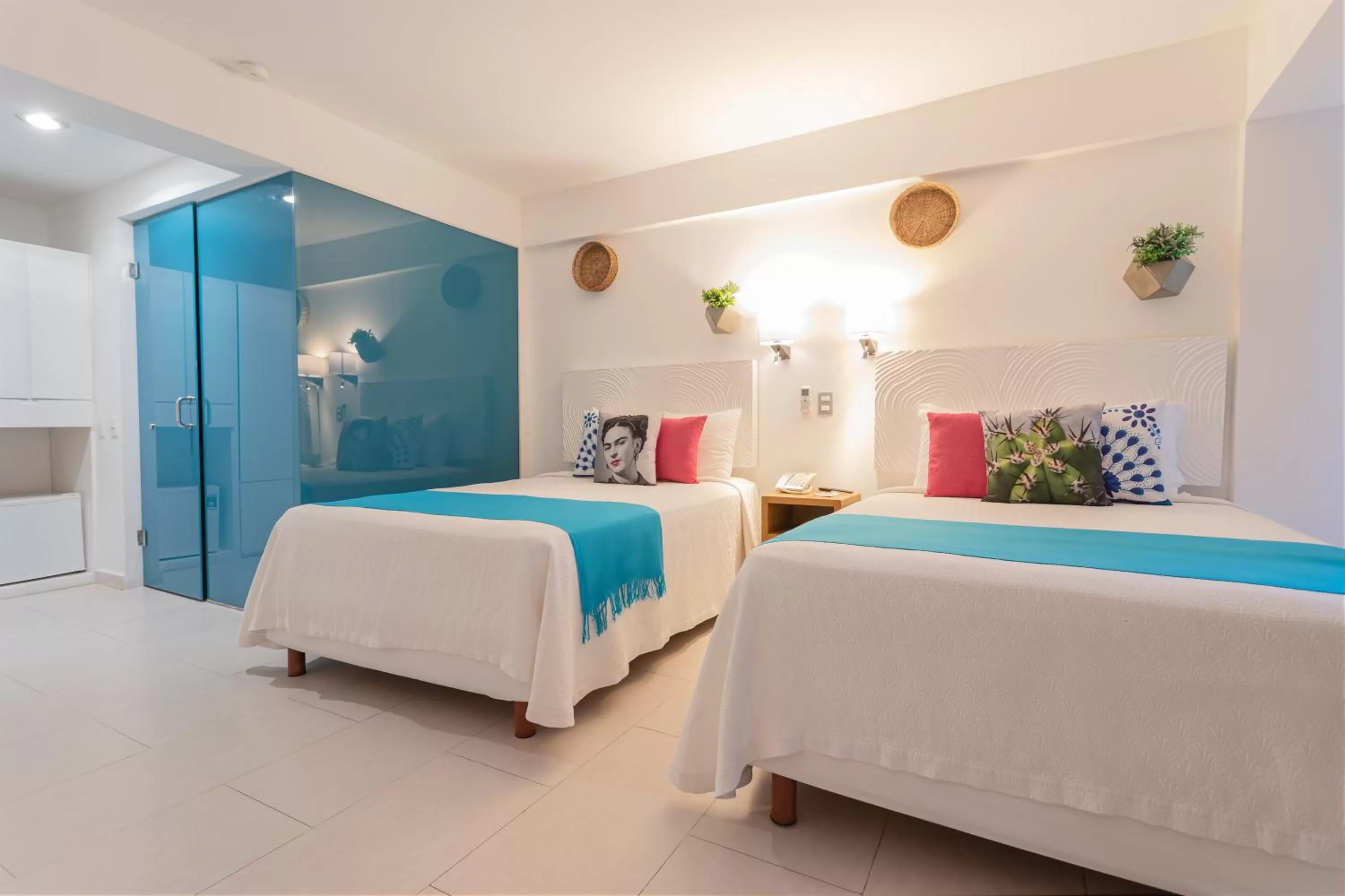 Bed in Mia Reef Isla Mujeres - All Inclusive Resort