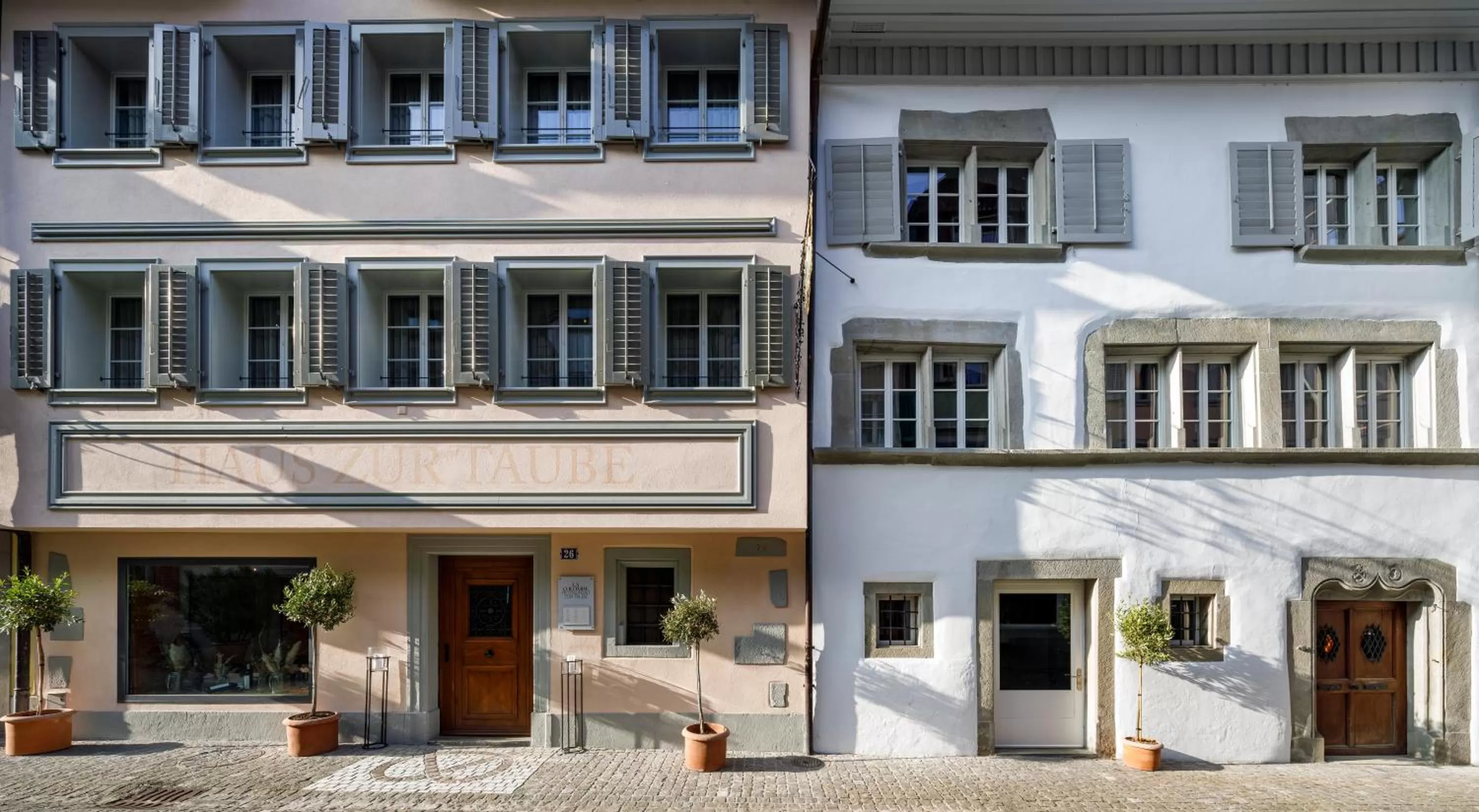 Property building in La Colombe Boutique Hotel