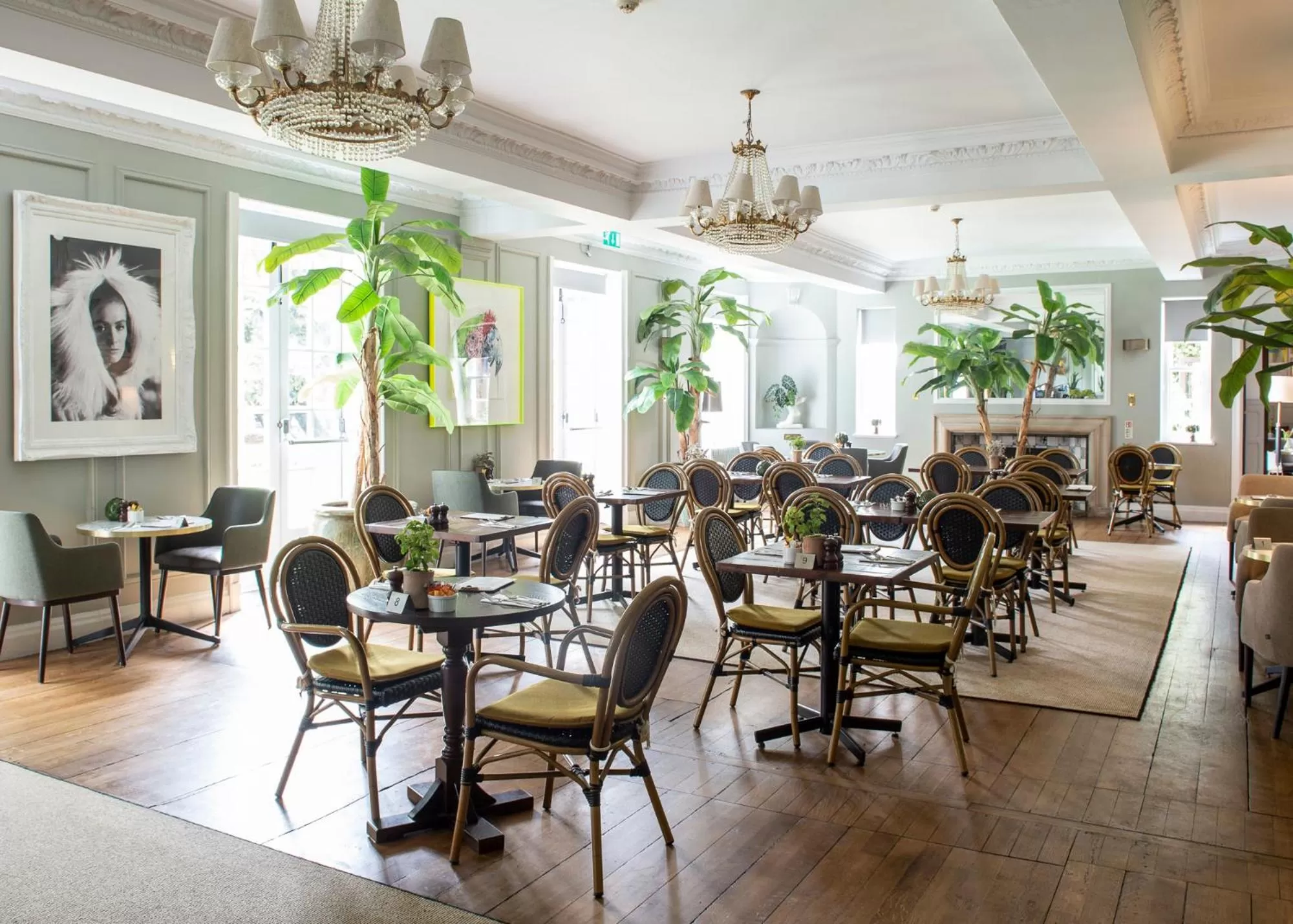 Restaurant/places to eat in Bush Hotel Farnham