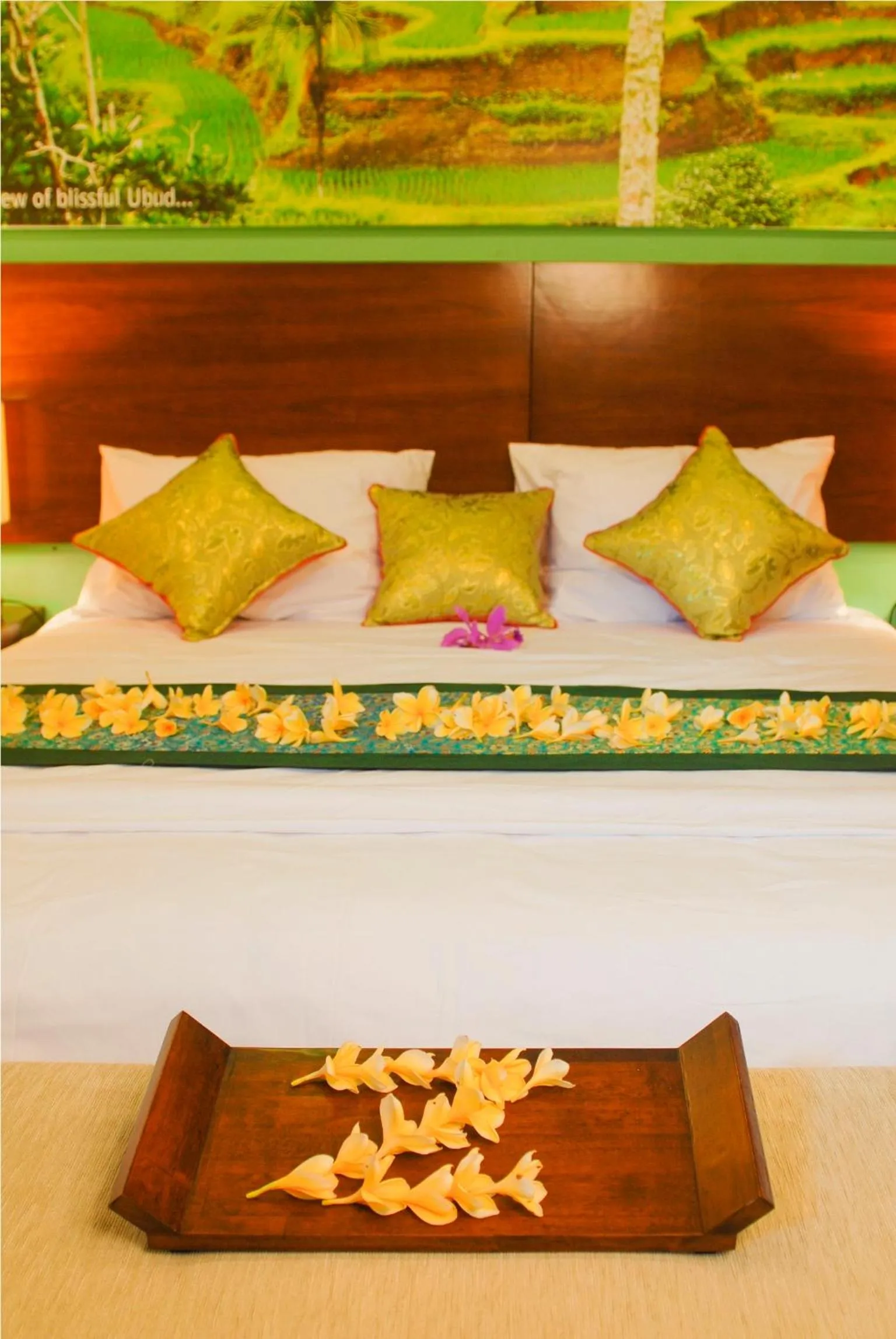 Property logo or sign, Bed in The Green Zhurga Suite Seminyak