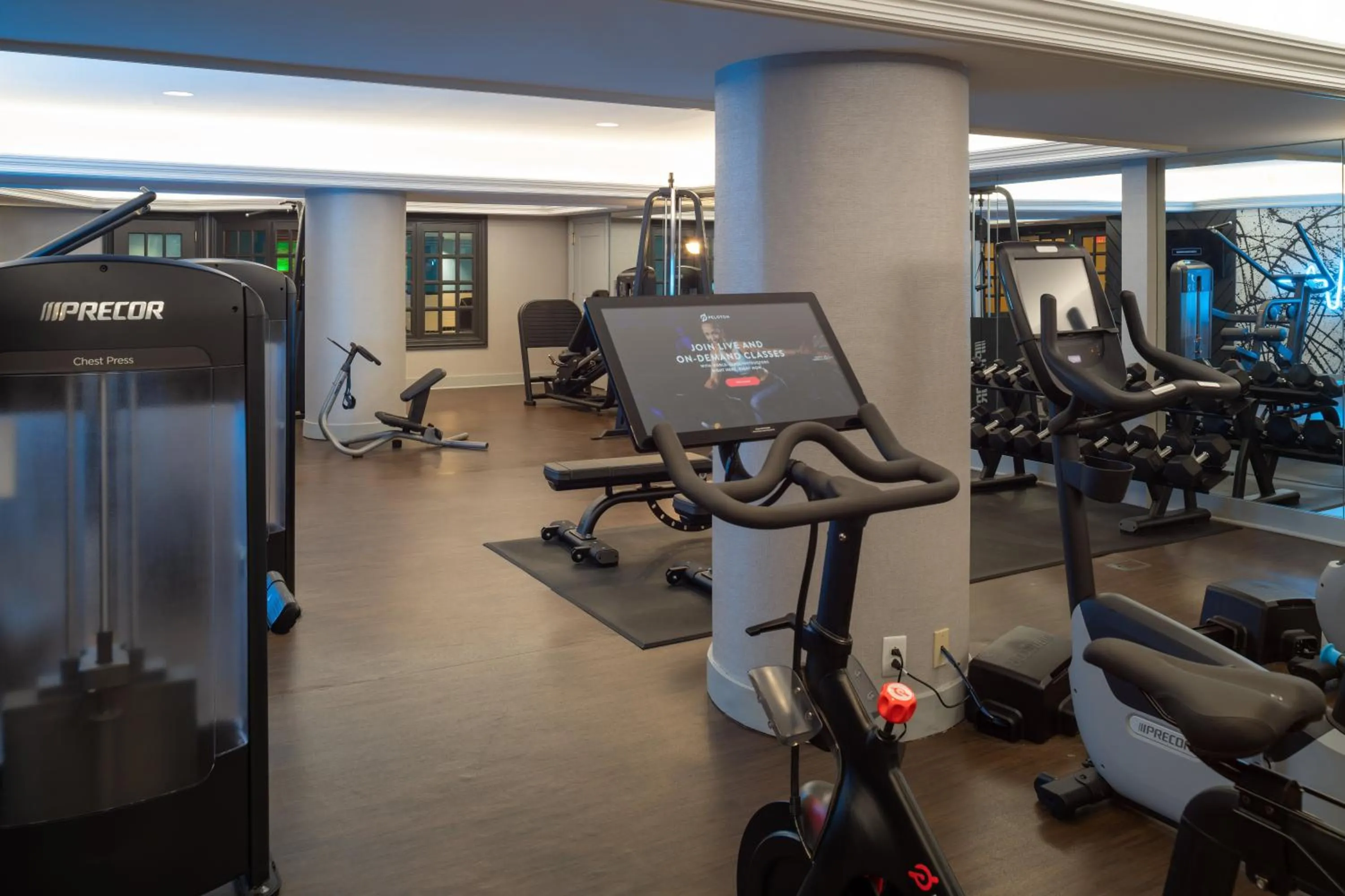Fitness centre/facilities in The Stephen F Austin Royal Sonesta Hotel