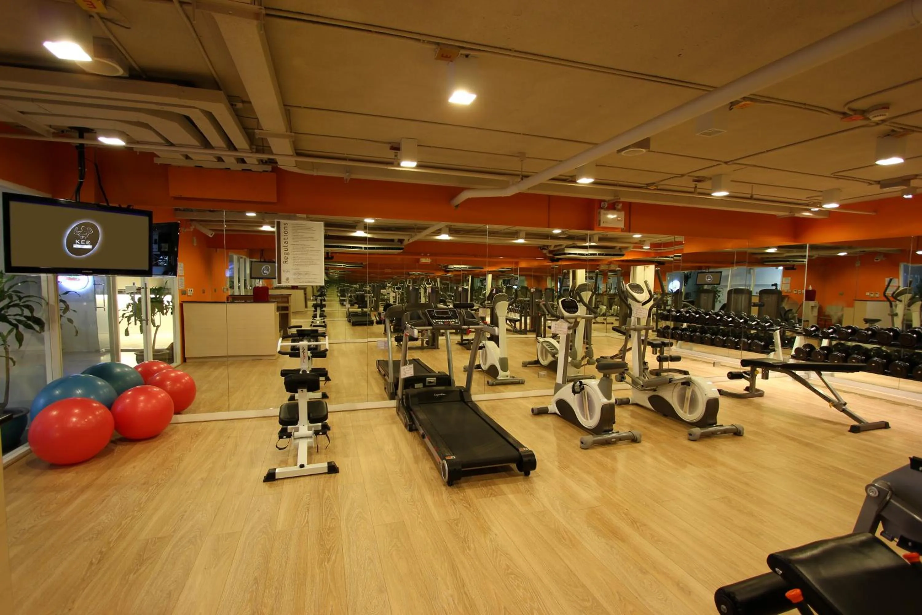 Fitness centre/facilities in The Kee Resort & Spa