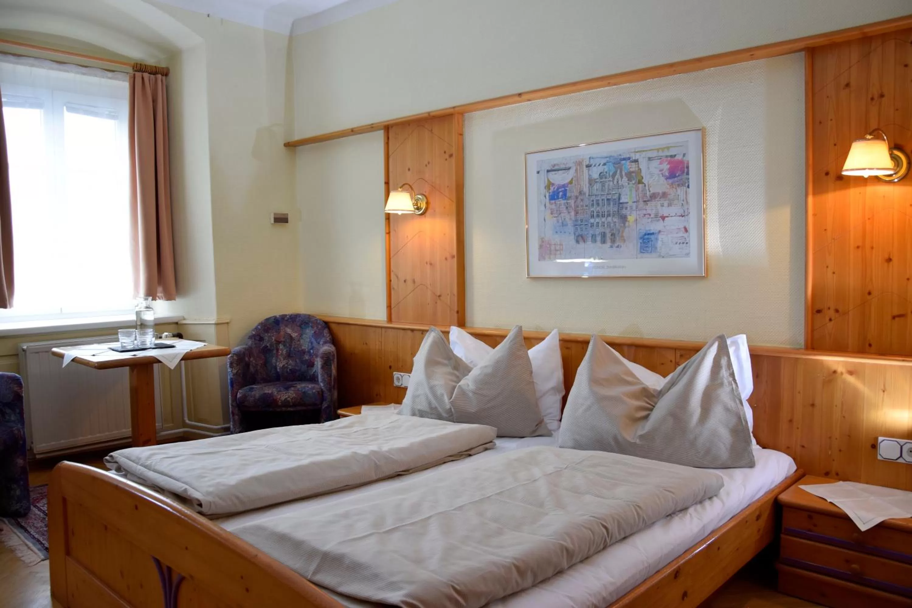 Bed in Rathskeller Weitra