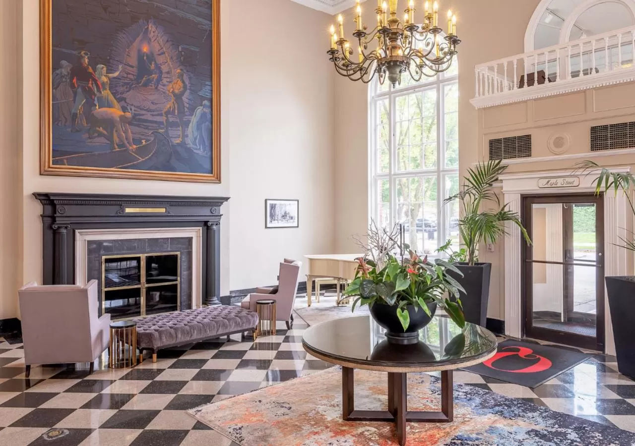 Lobby or reception in The Queensbury Hotel