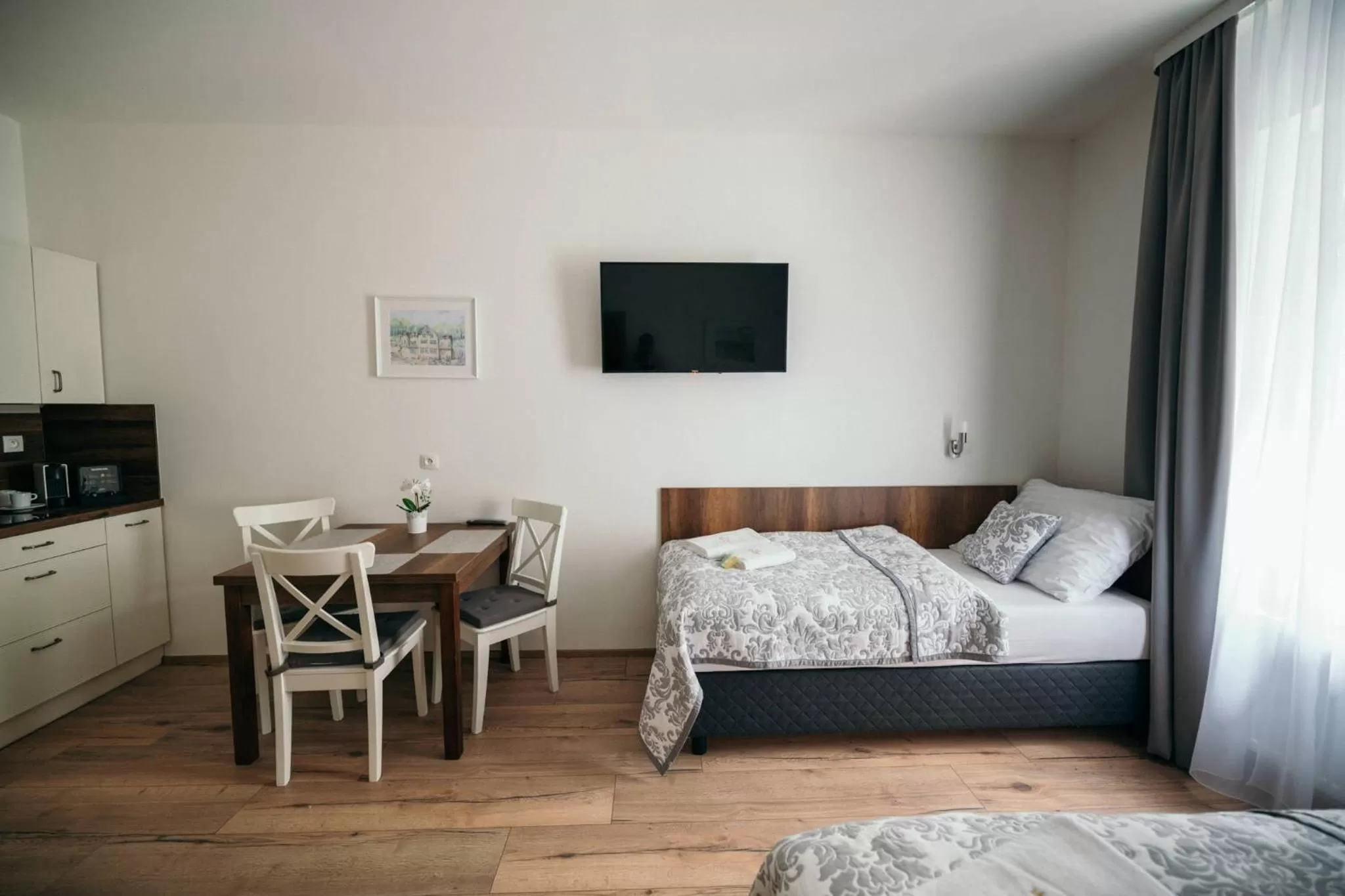 Photo of the whole room, Bed in Vila Jáchymov