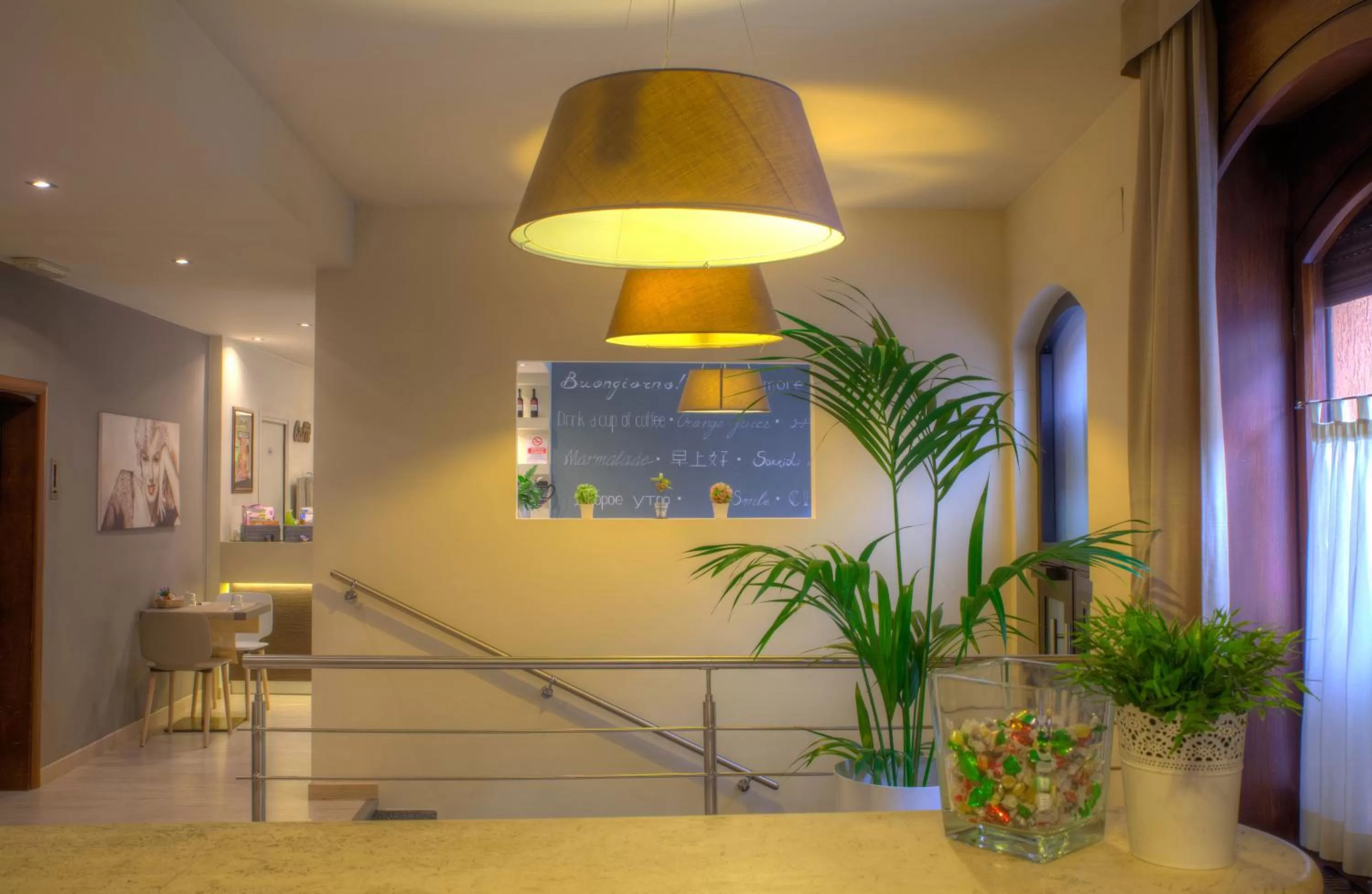 Decorative detail in Hotel Ares Milano