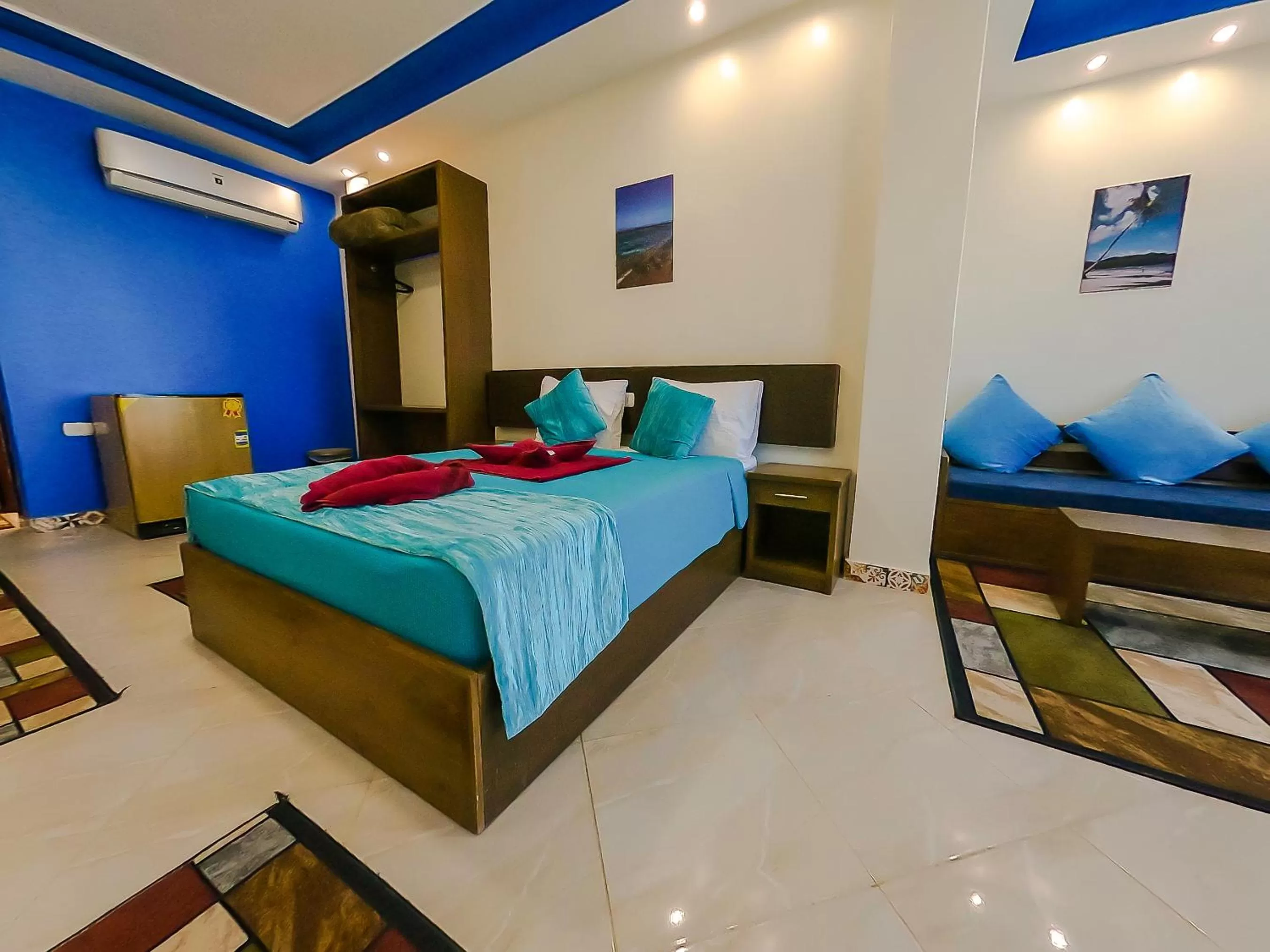 Bed in Seaview Panorama Boatel