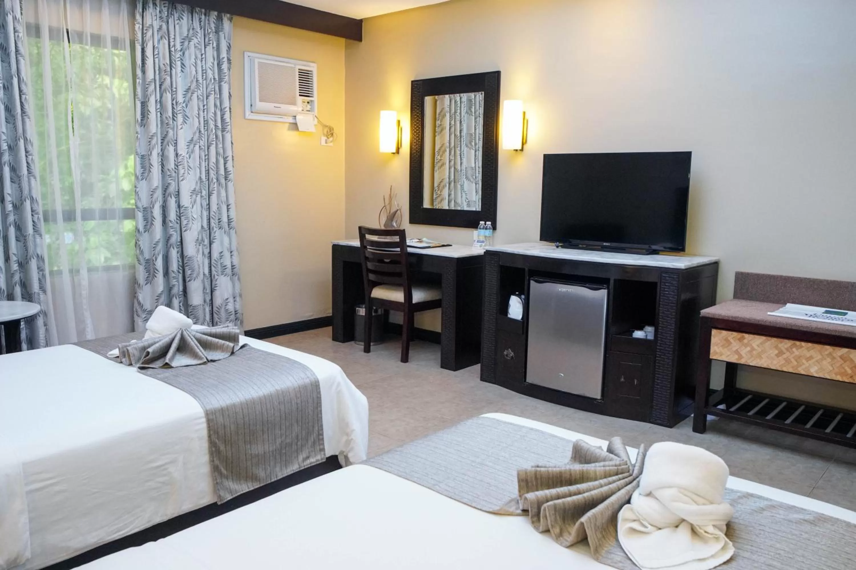 TV and multimedia, Bed in Coron Westown Resort
