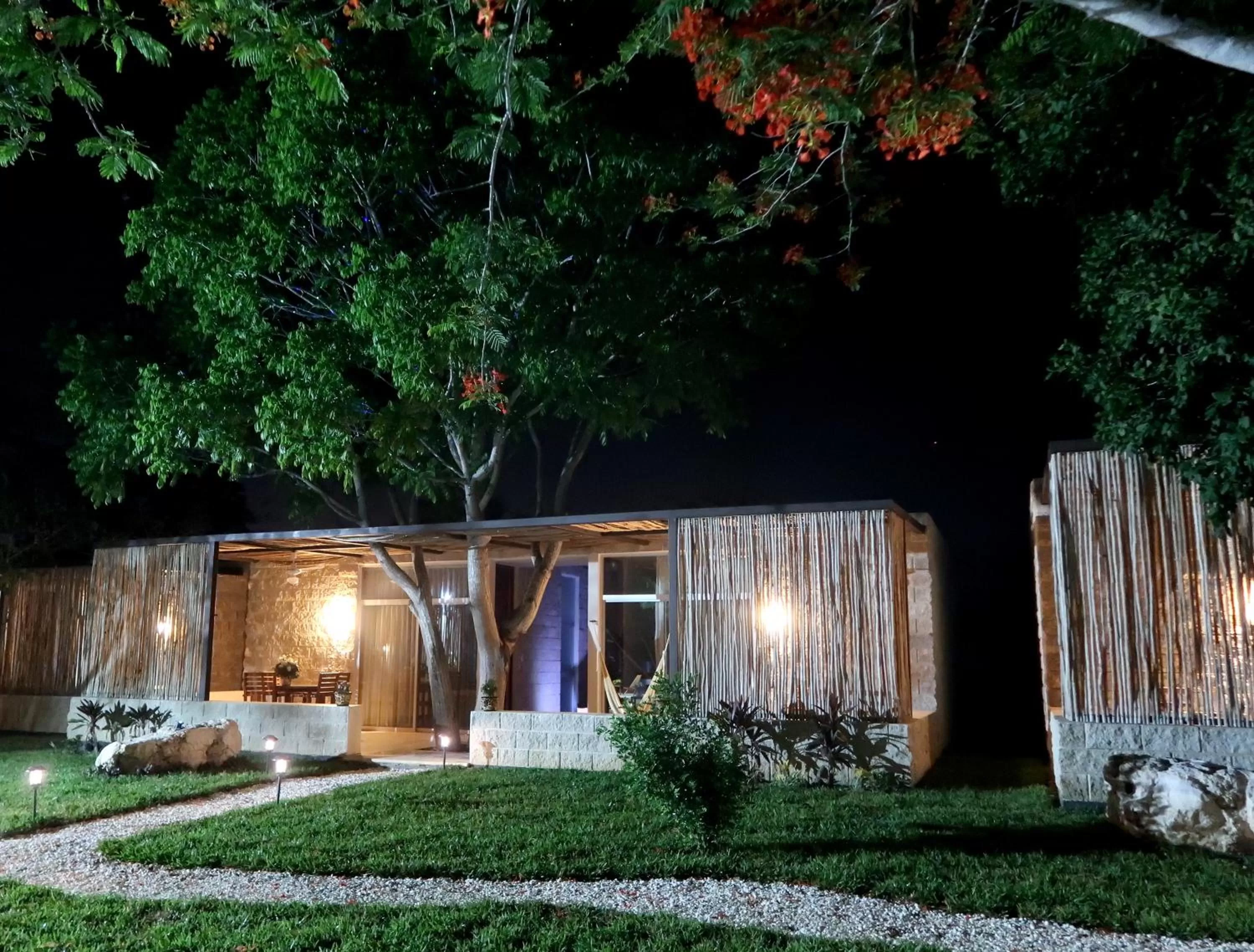 Garden in Hotel Casa de Campo Conkal Merida