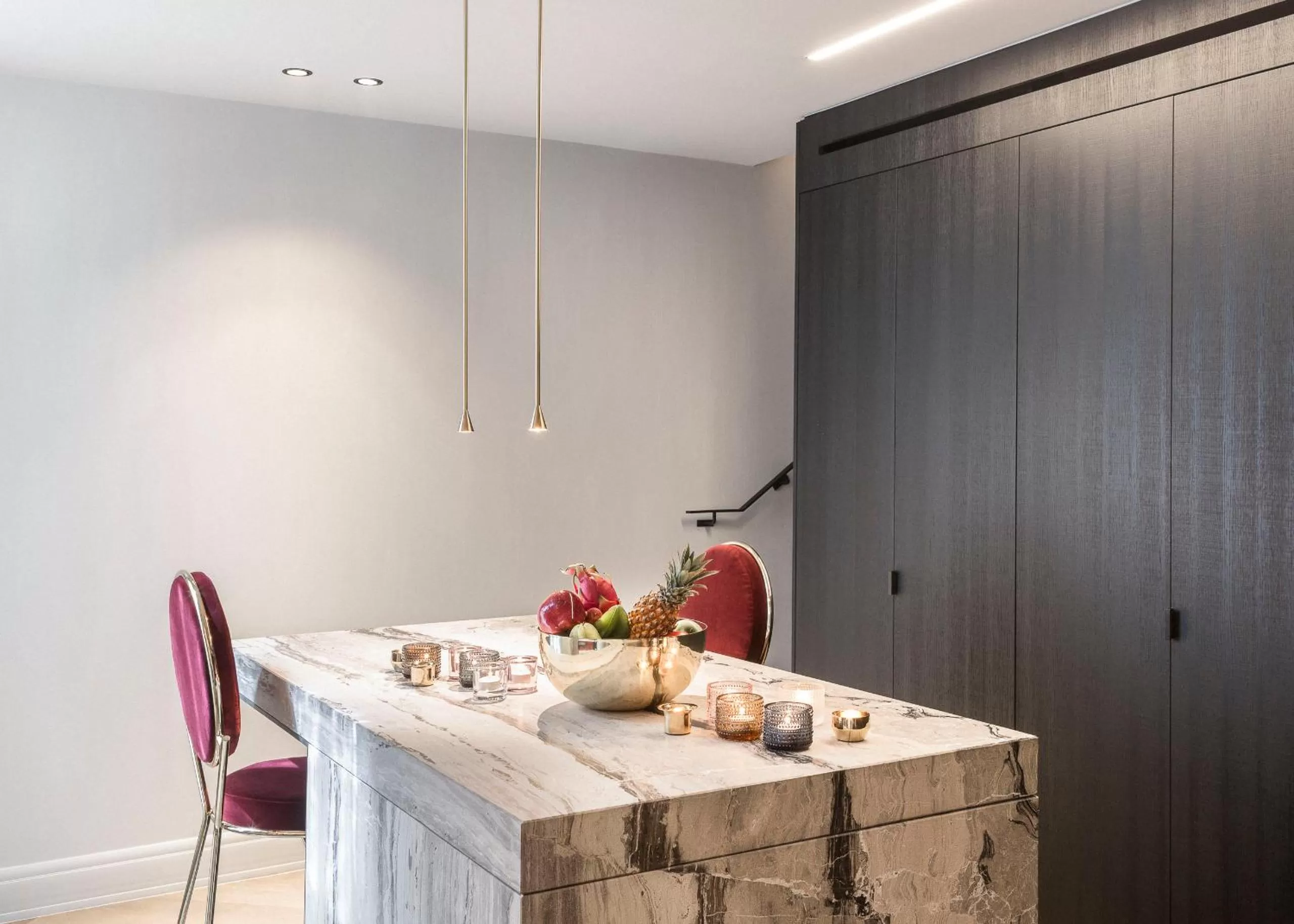 Kitchen or kitchenette in Gulde Schoen Luxury Studio-apartments