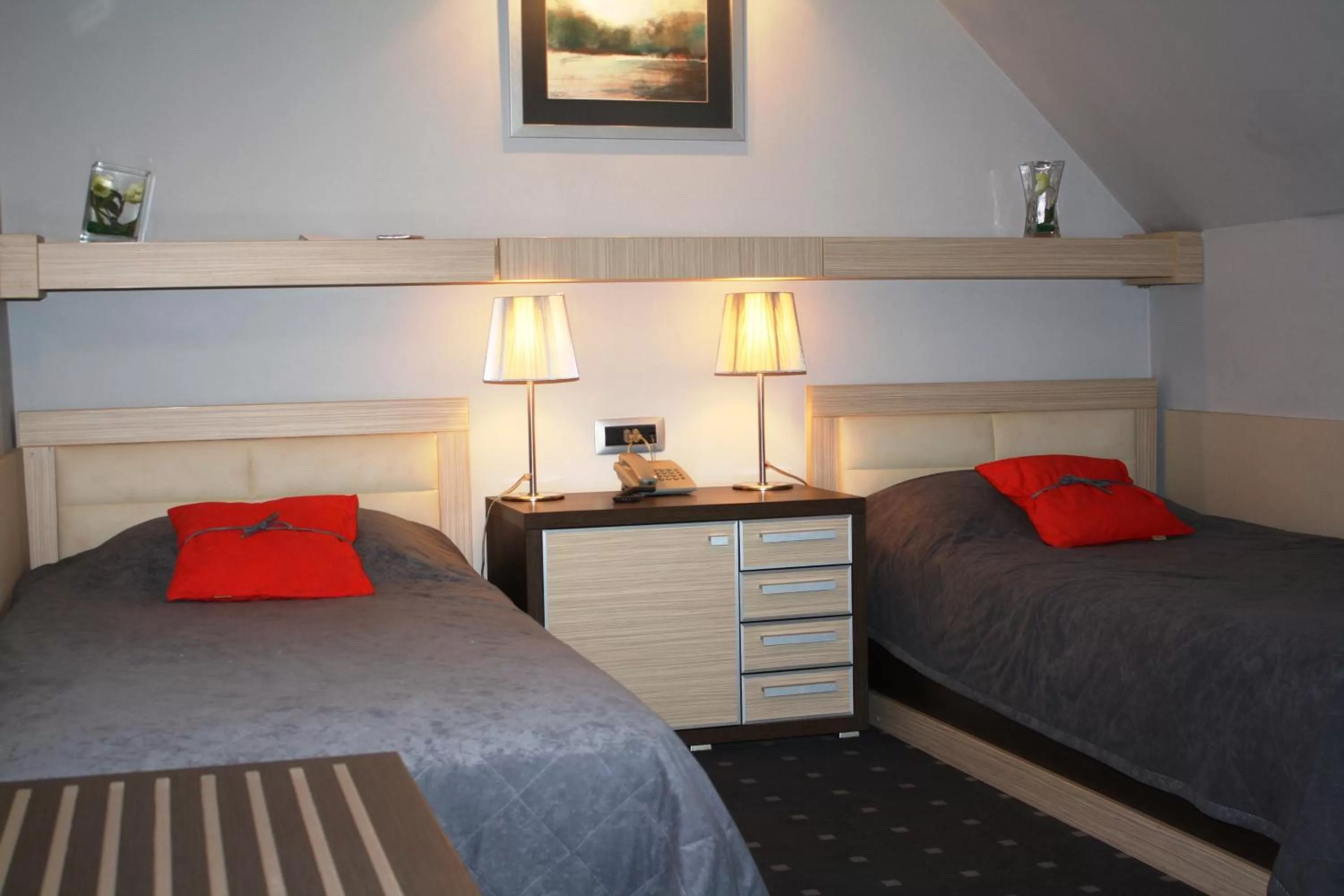 Photo of the whole room, Bed in Garni Hotel Leopold I