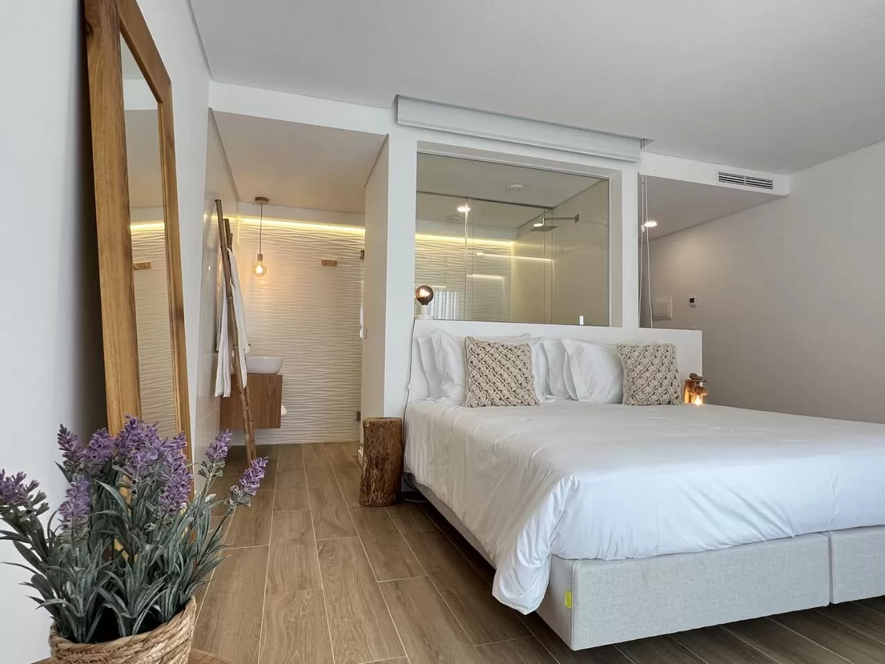 Bed in Alojamento White Rose Boutique