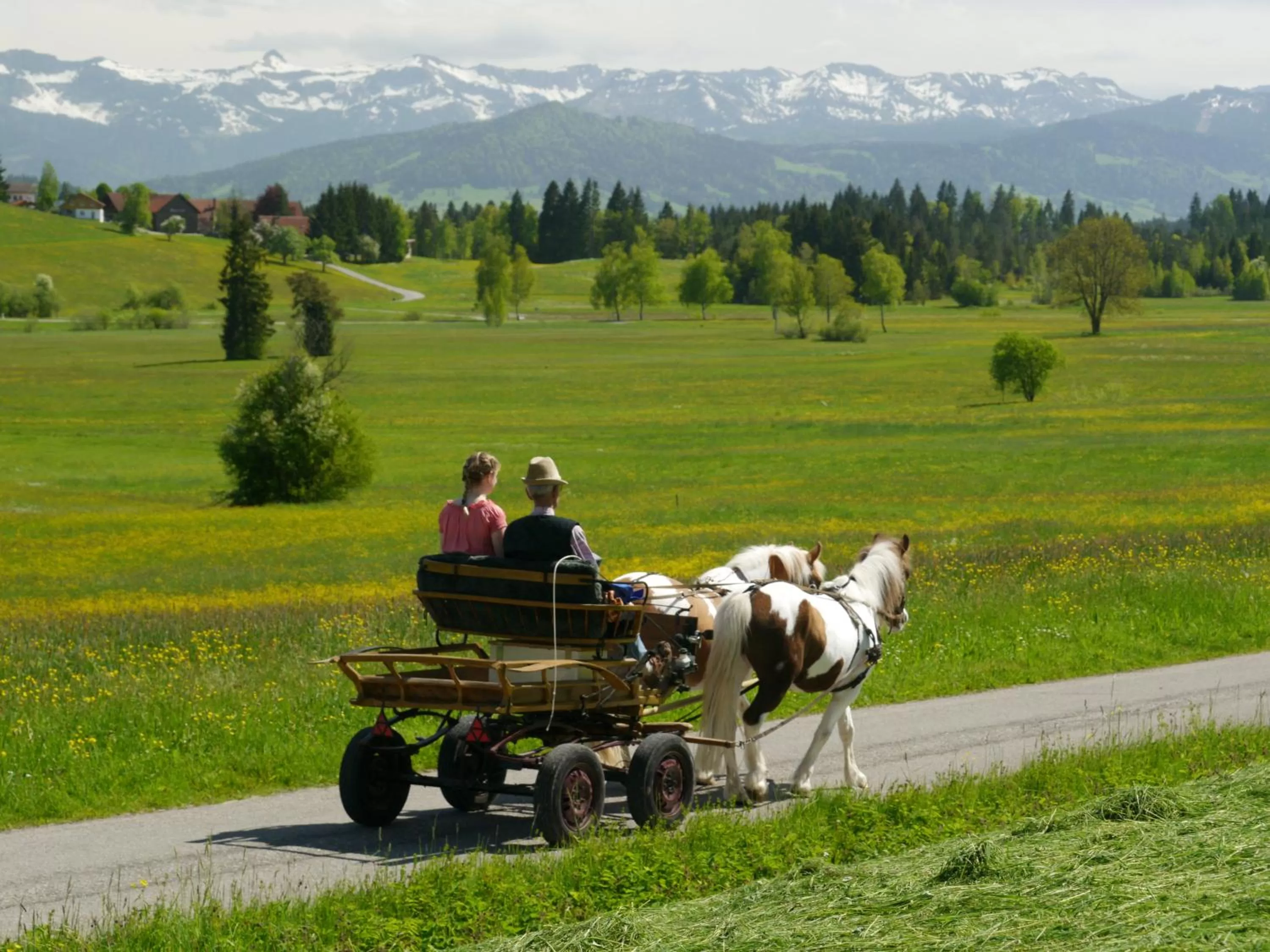 People in Hotel Alpenrose gut schlafen & frühstücken