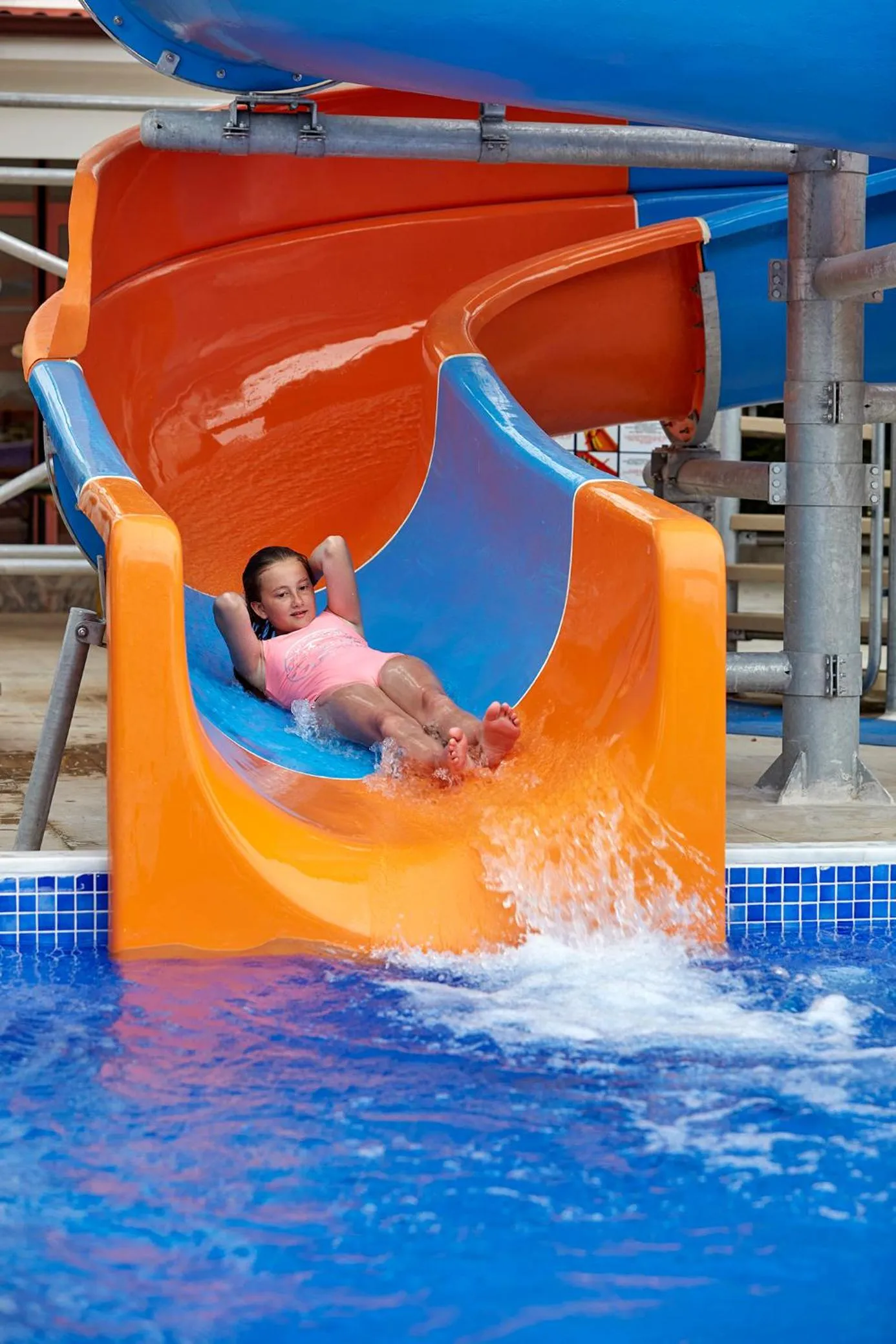 Aqua park in Hotel Billurcu