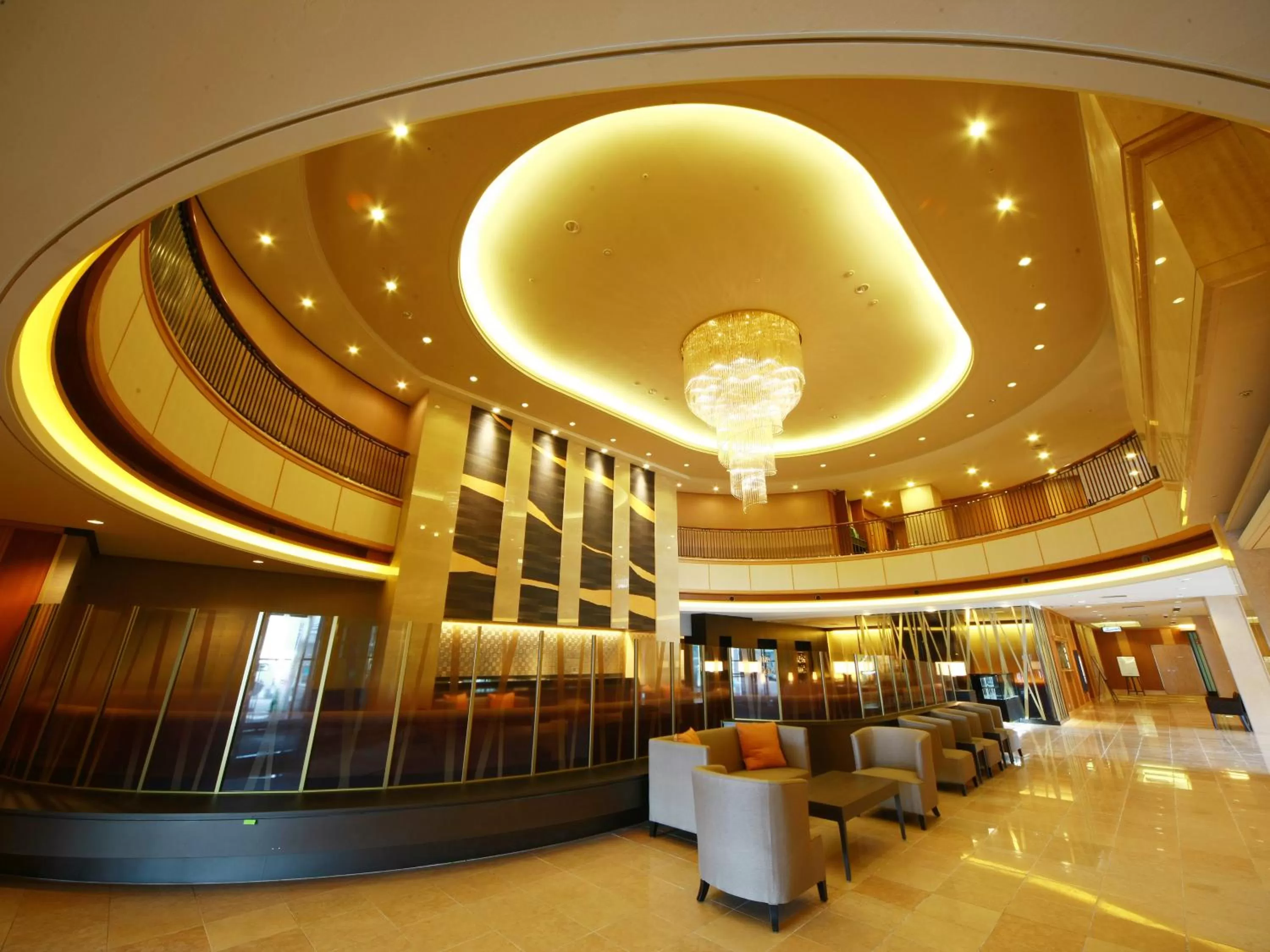 Lobby or reception in Hotel Metropolitan Yamagata