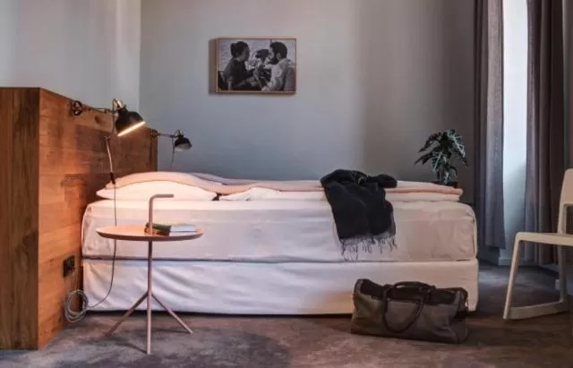 Bed in Hotel city.city