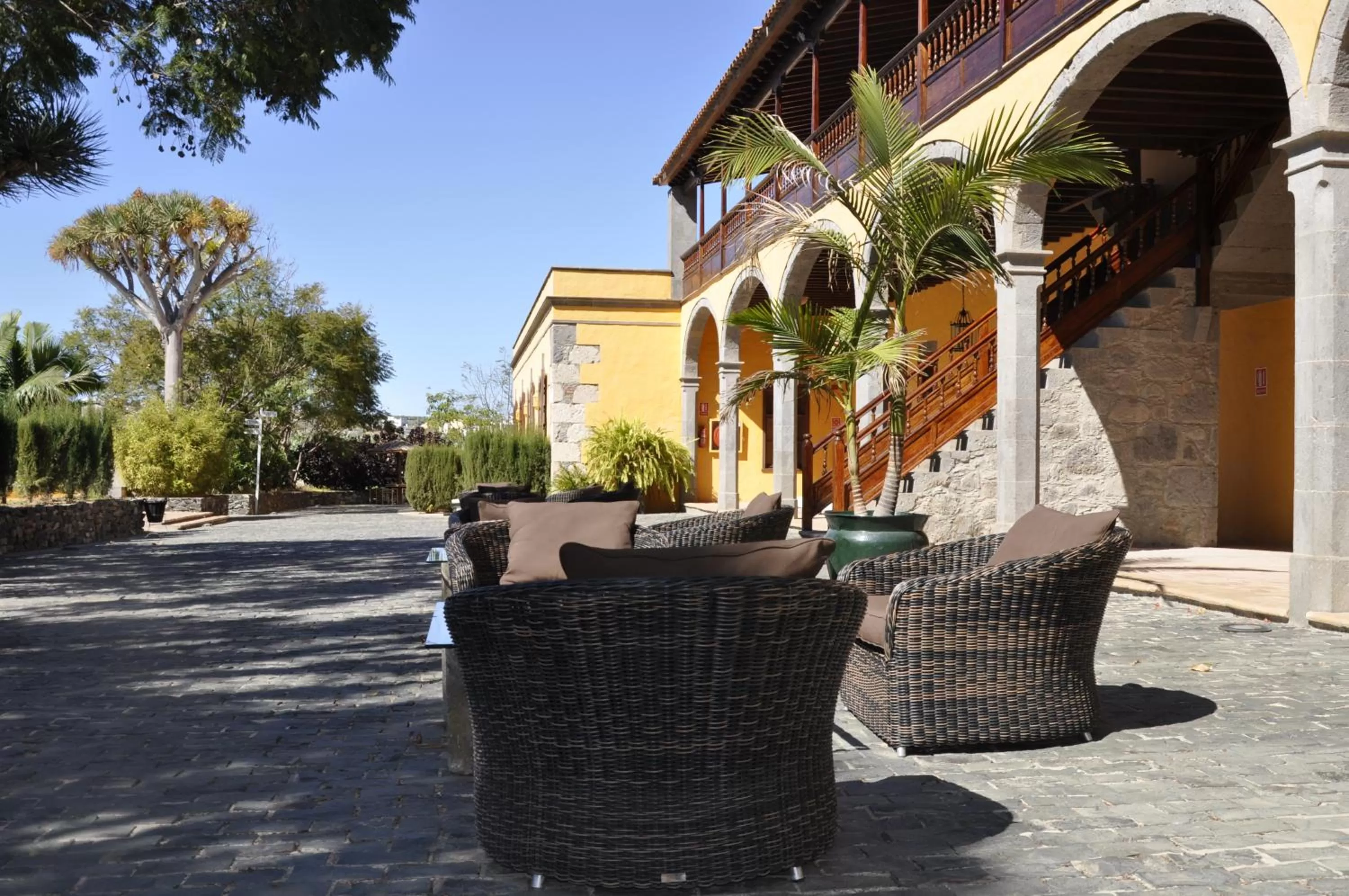 View (from property/room) in Hotel Rural Hacienda del Buen Suceso