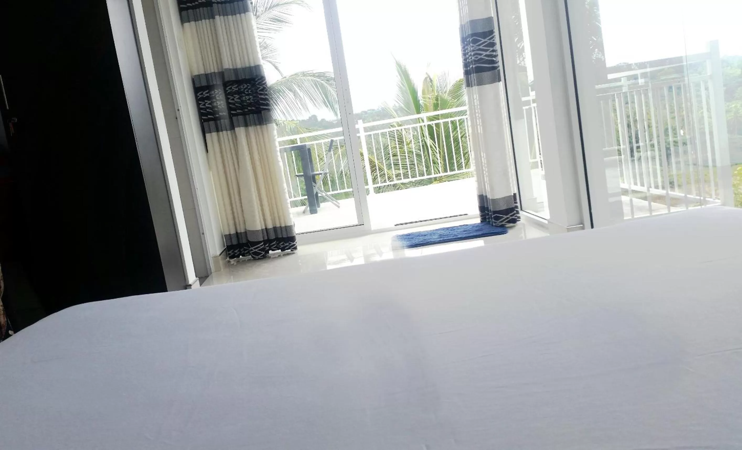 View (from property/room), Bed in Mahaweli View Inn Kandy