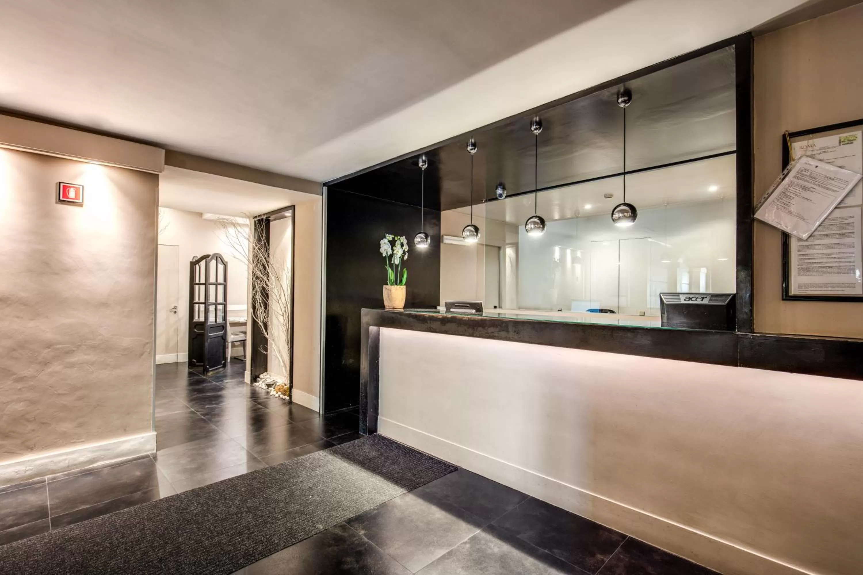 Lobby or reception in Hotel Villafranca