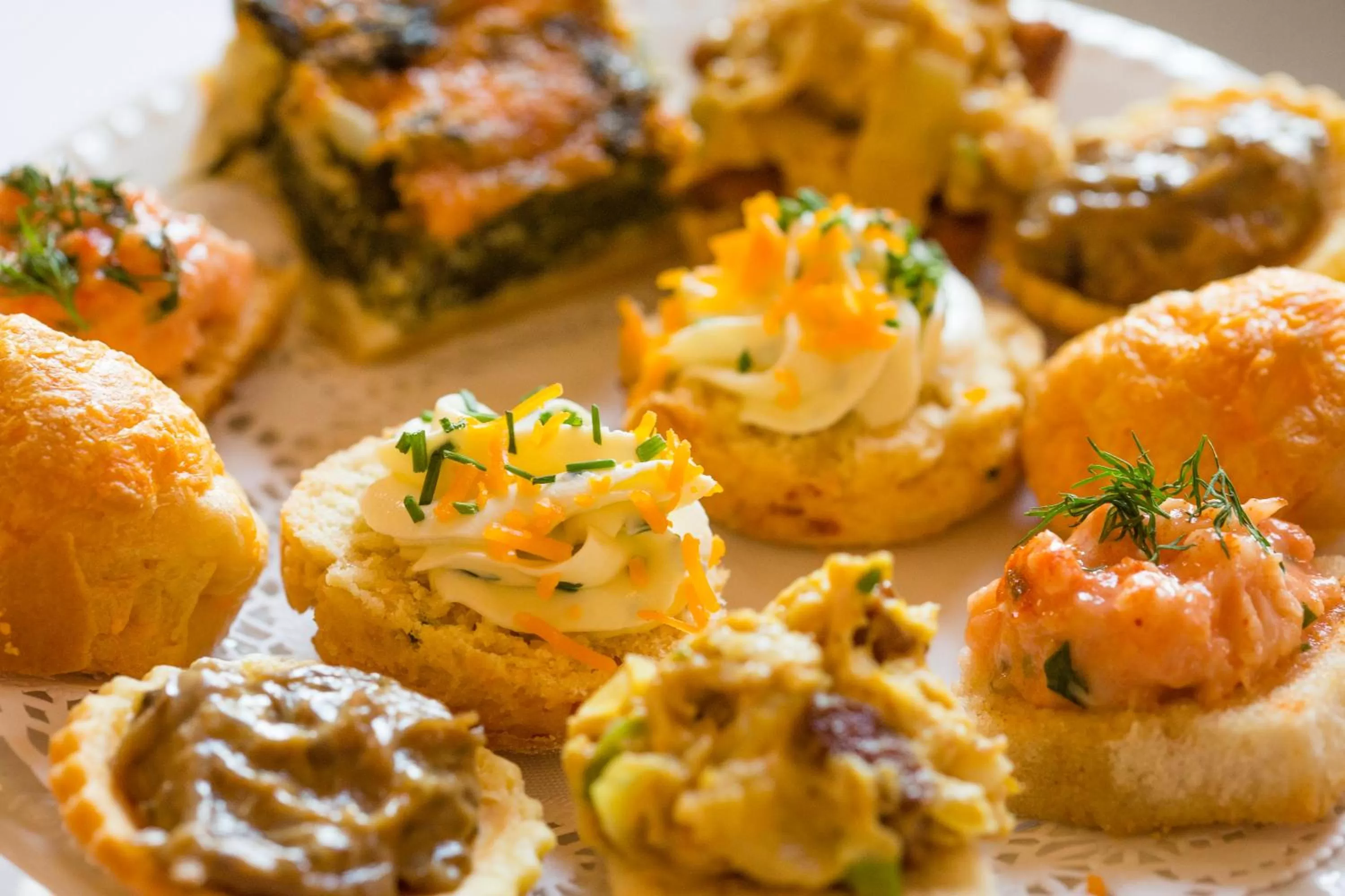 Food close-up in The Angel Hotel