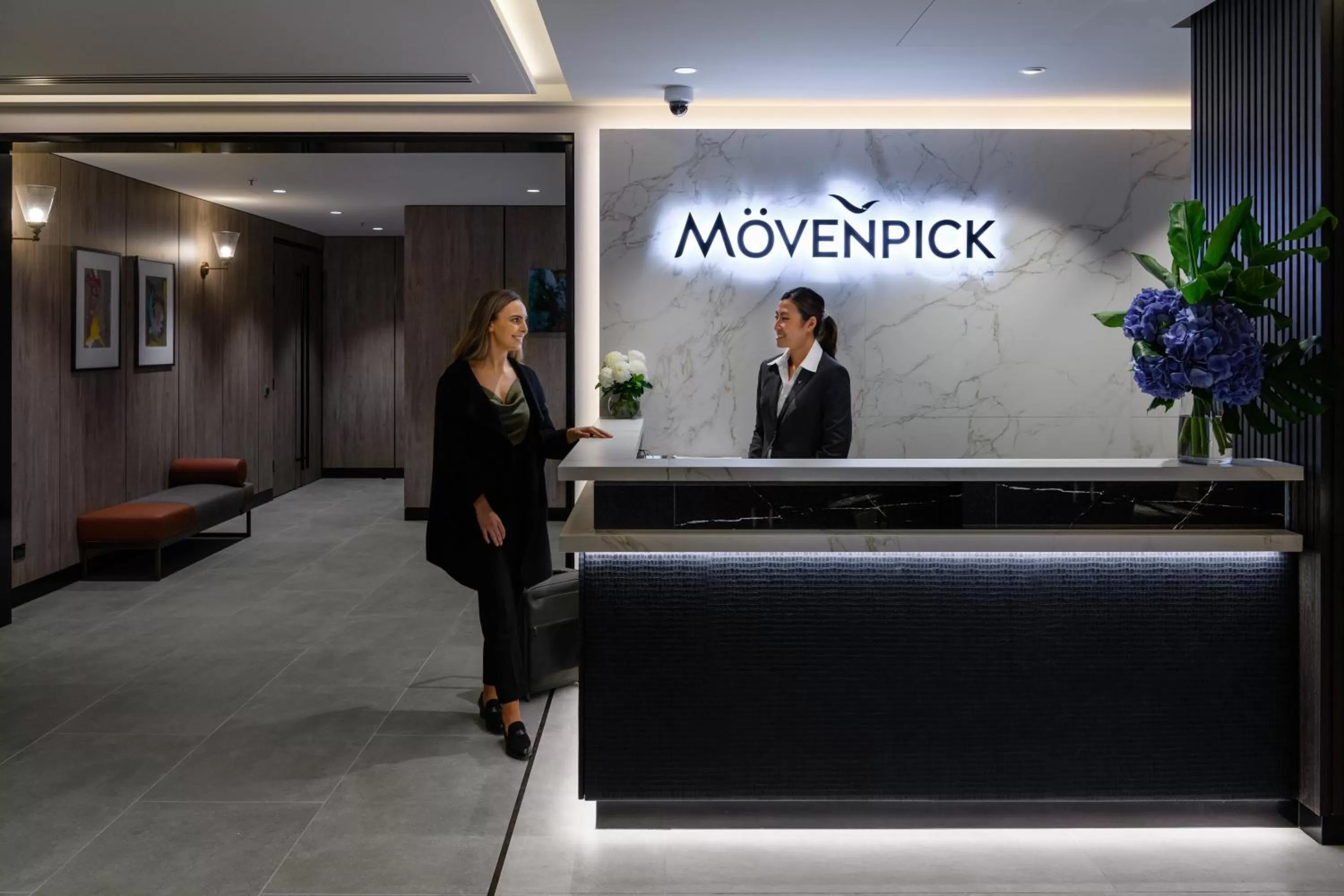 People in Mövenpick Hotel Hobart