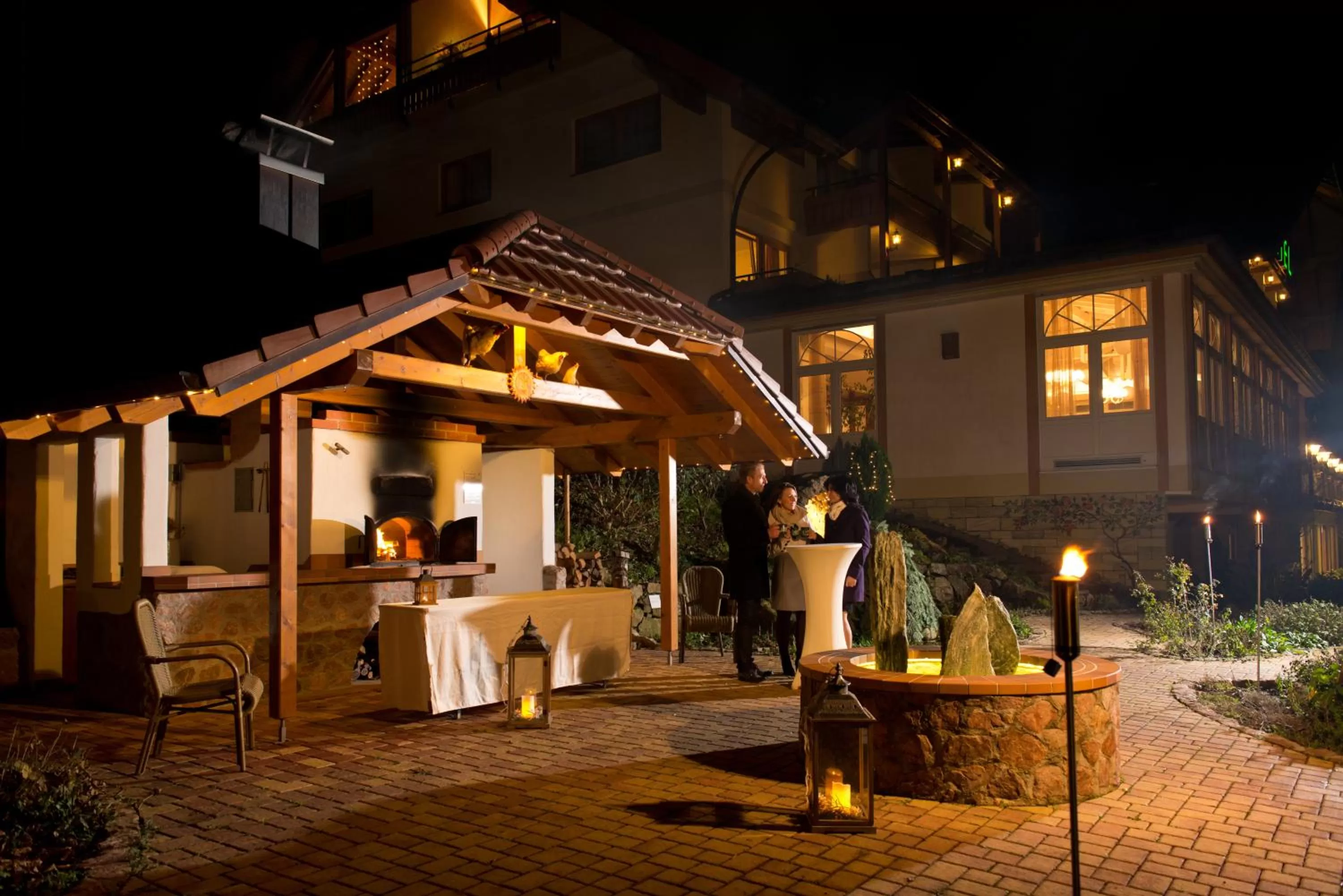 BBQ facilities in Silberkönig Schwarzwald Hotel & Restaurant Ringhotel