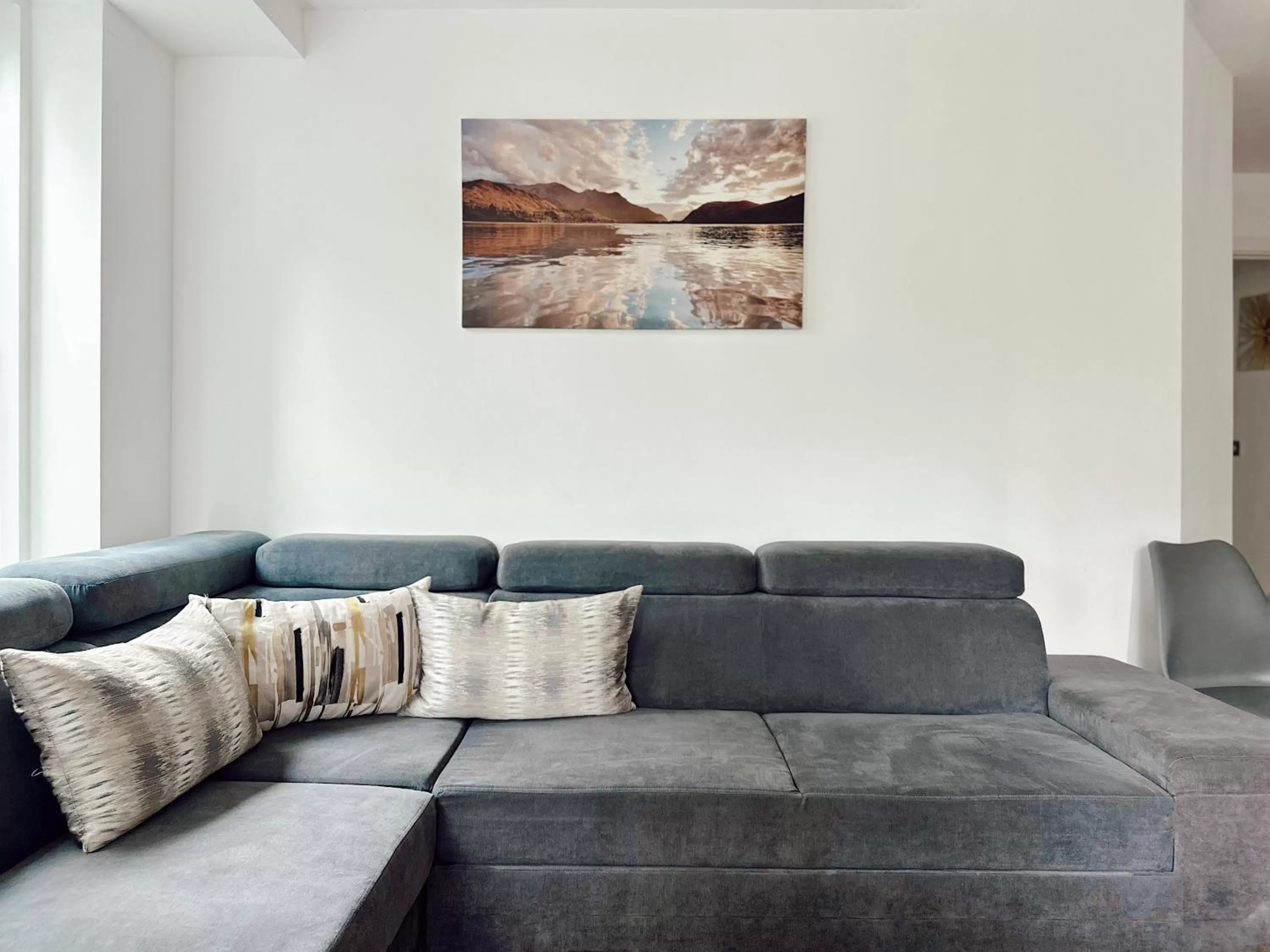 Living room in Canary Wharf - Luxury Apartments