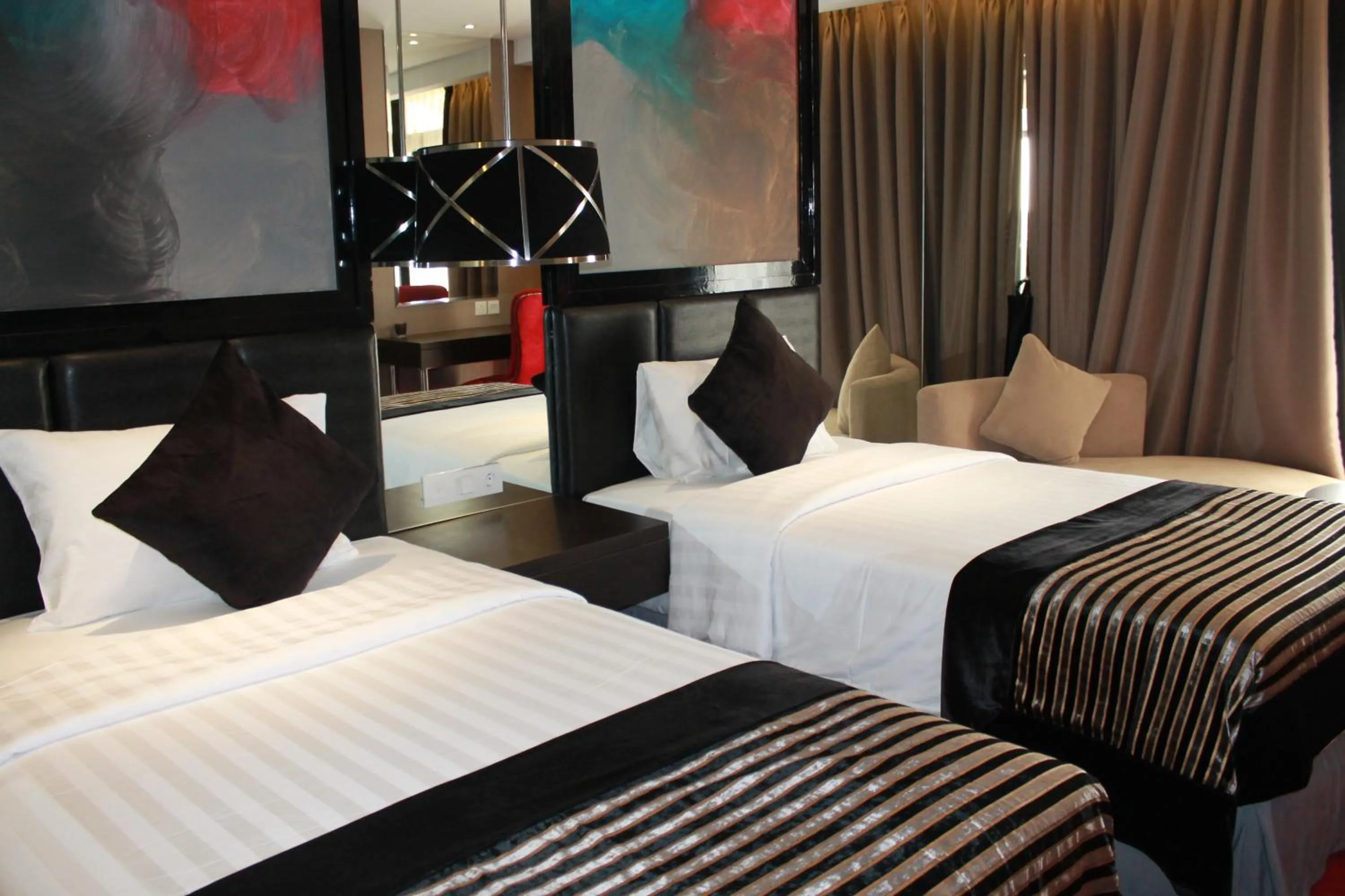 Bed in Amaroossa Cosmo Jakarta