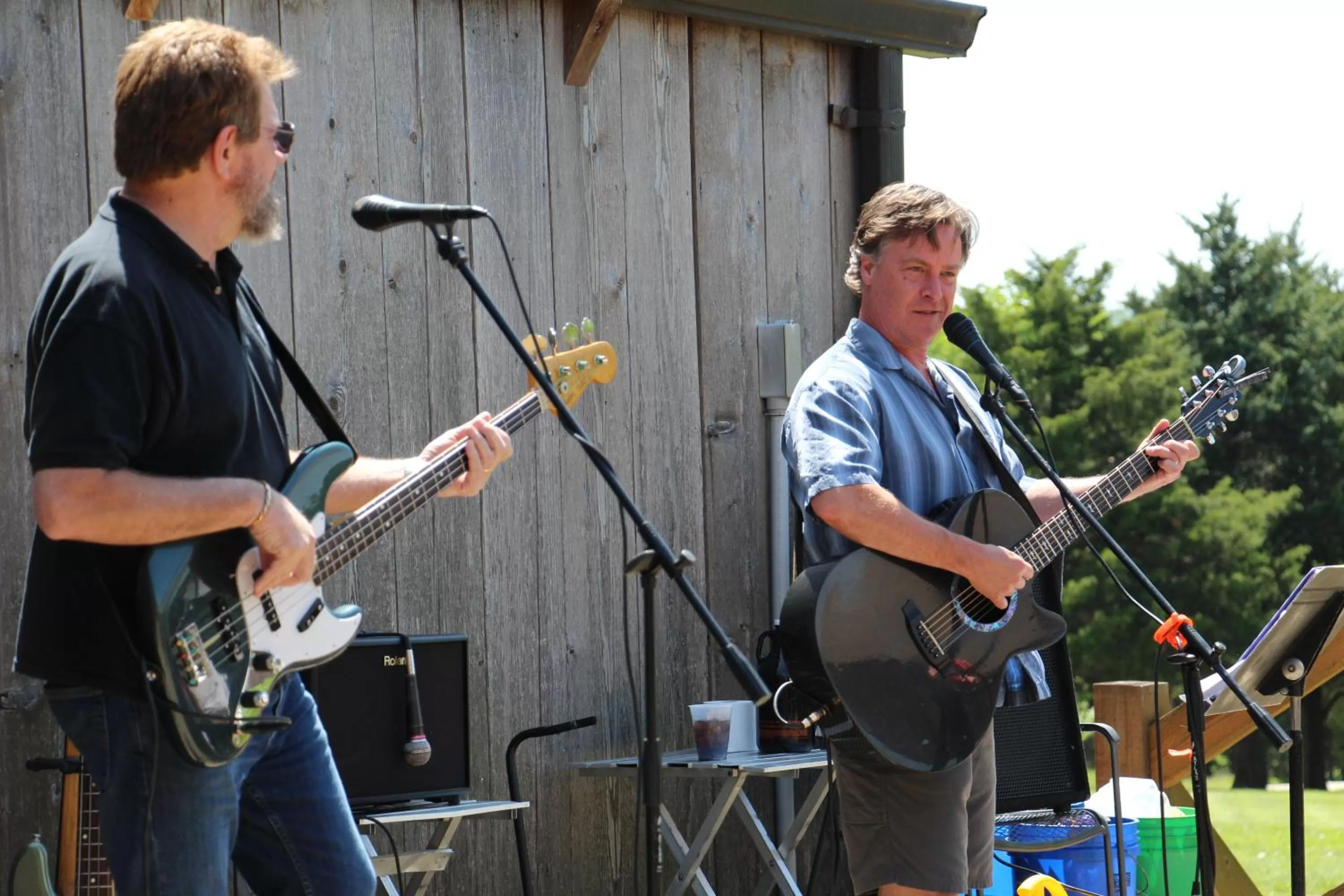 Evening entertainment in Cedar Creek