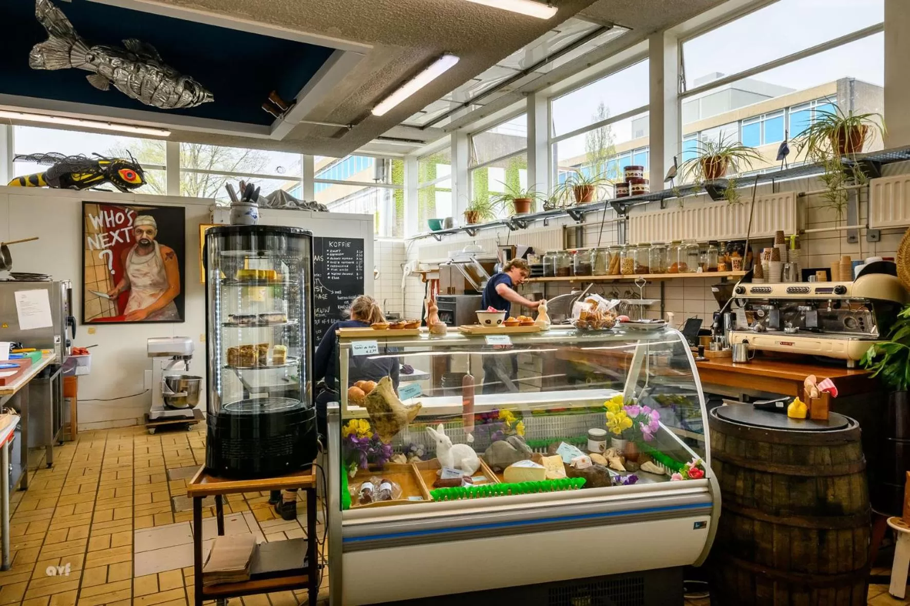 Shopping Area in Pension Homeland